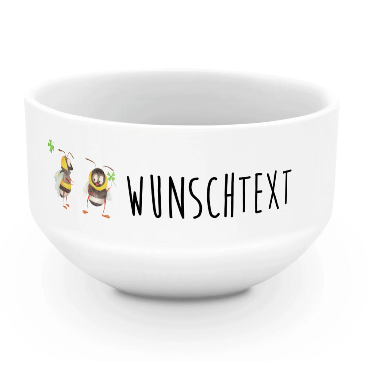 Personalisierte Müslischale Hummeln Kleeblatt Porzellanschüssel personalisiert, Personalisierte Müslischüssel, Schale mit Namen, Schüssel personalisiert, Müslischale, Schüssel mit Name, Frühstücksschüssel mit Namen, Frühstücksschale personalisiert, Frühstücksschale mit Namen, Personalisierte Schüssel, Personalisierte Frühstücksschüssel, Porzellanschale mit Namen, Porzellanschale personalisiert, Schale personalisiert, Suppenschüssel, Müslischüssel personalisiert, Müslischale personalisiert, Personalisierte Porzellanschale, Müslischüssel, Personalisierte Schale, Personalisierte Frühstücksschale, Schüssel mit Namen, Personalisierte Müslischale, Individuelle Müslischale, Dessertschale mit Namen, Lustige Sprüche, Tiere, Tiermotive, Gute Laune, Spruch Positiv, Biene, Hummel, glücklich sein, Spruch schön, glücklich Werden, Biene Deko, Spruch Fröhlich