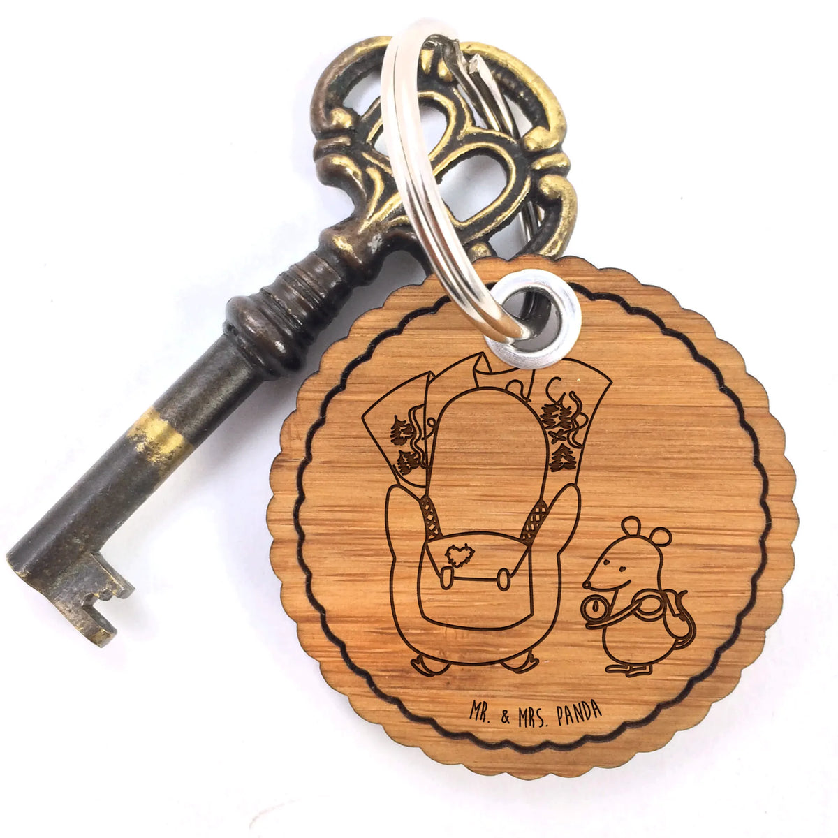 Rundwelle Schlüsselanhänger Pinguin & Maus Wanderer Holzanhänger, Schlüsselanhänger, Anhänger, Taschenbaumler, Holz Schlüsselanhänger, anhänger für schlüssel, Schlüsselanhänger Holz, Taschenanhänger, anhänger schlüssel, anhänger holz, Pinguin, Roadtrip, Abenteuer, Ausflug, Abenteurer, Wanderlust, Wandern, Pinguine