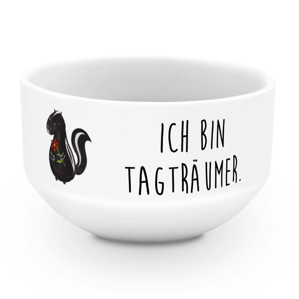 Müslischale Stinktier Blume reisschale, Obstschale, porzellanschüssel, Panda Müslischale, frühstücksschale, reisschüssel, Snackschale, Design Schale, porzellanschale, Müslischale, joghurtbowl, Motiv Müslischale, Müsli Schale, snackschüssel, schälchen, Müslischale Porzellan, Frühstücksschüssel, Müslischüssel, bunte Müslischale, Porzellan Müslischale, schale, Müslischale Lustig, Schüsselchen, beilagenschale, Suppenschüssel, Bowlschale, schöne Müslischale, suppenschale, Müslischale mit Spruch, Schüssel, müslibowl, suppenbowl, dessertschale, bedruckte Müslischale, Design Müslischale, Dessertschüssel, frühstücksbowl, beilagenschüssel, Müsli Schüssel, salatschälchen, Porzellan Schale, puddingschale, Stinktier, Skunk, Stinki, Dreams, Wildtier, Verträumt, Stinker, Tagträumer, Träume, Raubtier