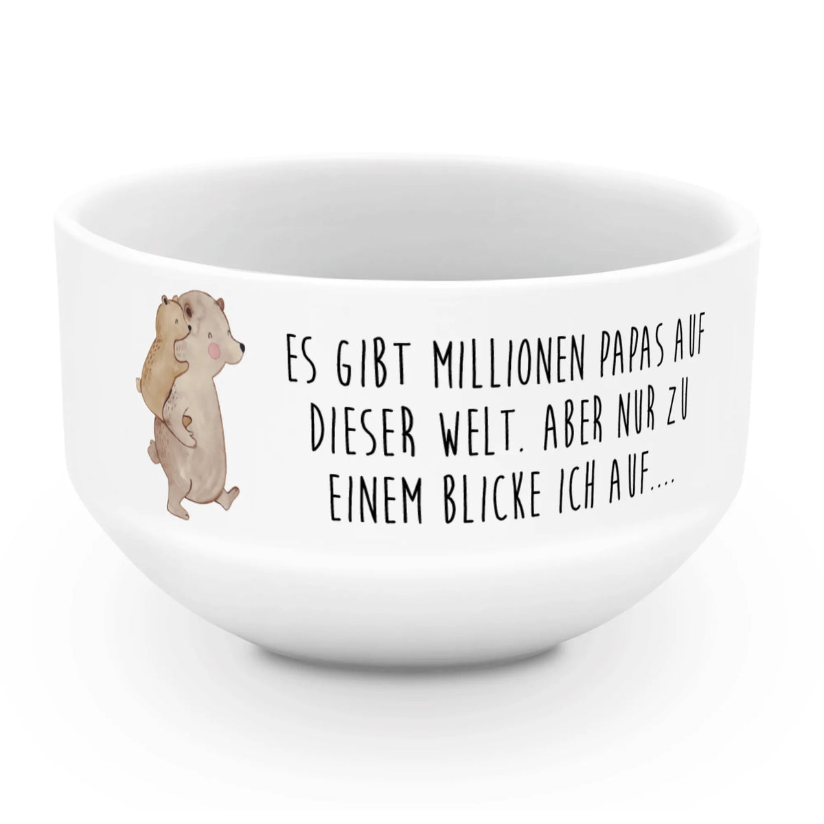 Müslischale Papa Bär reisschale, Müslischale mit Spruch, Frühstücksschüssel, Müsli Schale, Snackschale, bunte Müslischale, Müsli Schüssel, Suppenschüssel, müslibowl, suppenschale, beilagenschale, beilagenschüssel, Porzellan Müslischale, snackschüssel, puddingschale, frühstücksbowl, salatschälchen, schälchen, schale, Müslischale, Dessertschüssel, schöne Müslischale, joghurtbowl, Obstschale, Design Müslischale, Bowlschale, dessertschale, Schüsselchen, Design Schale, Müslischale Porzellan, Motiv Müslischale, bedruckte Müslischale, Porzellan Schale, Müslischüssel, porzellanschüssel, reisschüssel, porzellanschale, Panda Müslischale, Schüssel, Müslischale Lustig, frühstücksschale, suppenbowl, Muttertag, Vatertag, Mama, Papa, Oma, Opa, Familie, Schwester, Bruder, Geburtstag, Vater, Papi, Geschenk, Onkel, Vati