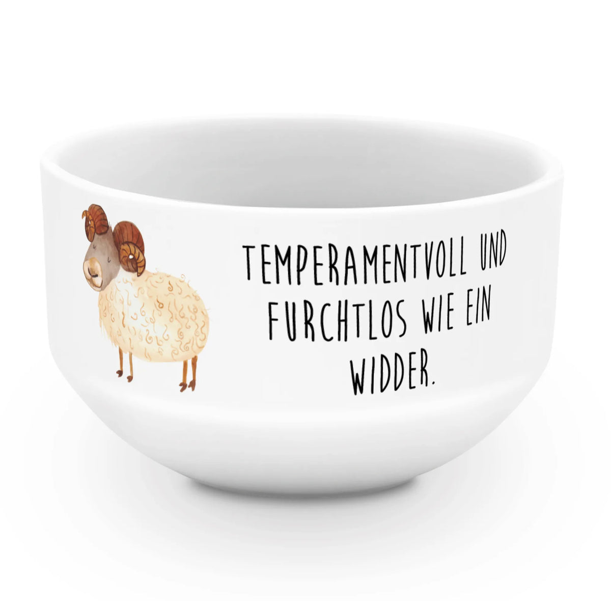 Muesli Bowl Star sign Aries breakfast bowl, snack bowl, salad bowl, cereal dish, cereal bowl, porcelain bowl, soup bowl, ceramic bowl, fruit bowl, dessert bowl, bowl, constellations, birthdays, astrology, zodiac, date of birth, month of birth, Aries star sign, Aries gift, ram, April gift, April birthday, March birthday, March gift