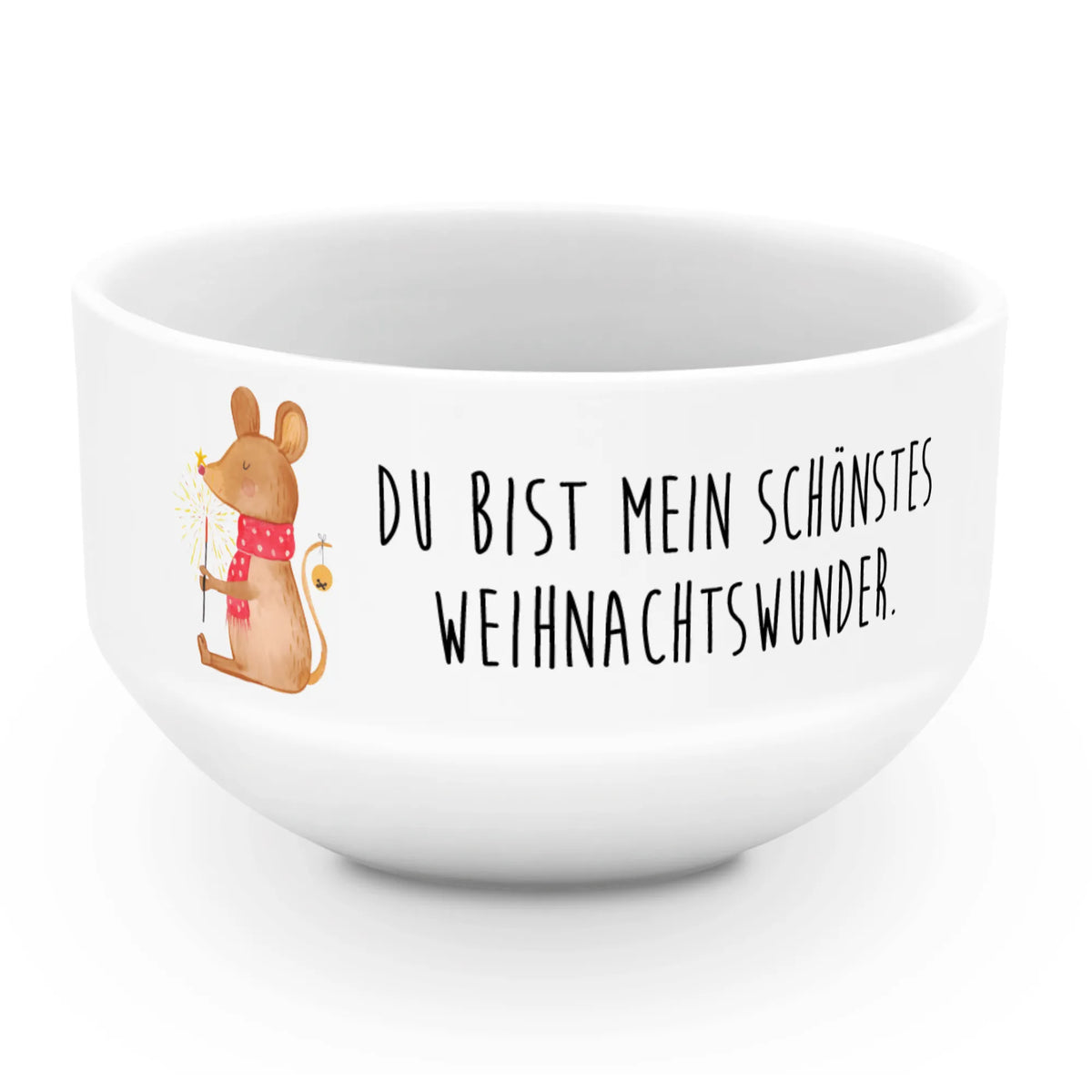 Muesli Bowl Mouse Christmas Christmas time, snow, merry christmas, christmas motive, christmas miracle, christmas greeting, mouse