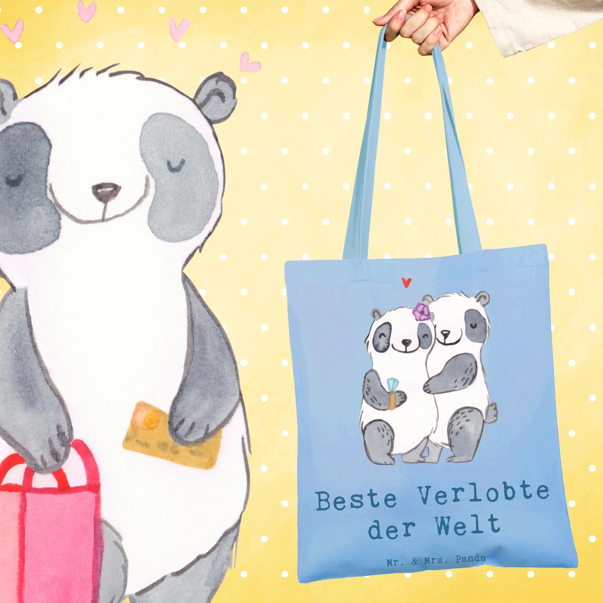 Torba Panda Najlepsza narzeczona na świecie dokumententasche, campus tasche, totebag, tragetasche baumwolle, beutel baumwolle, Jutebeutel, Einkaufstüte, tasche baumwolle, Shopping Tasche, Alltagstasche, stoff shopper, Tasche, textiltasche, Henkeltasche, Jutetasche, einkaufsshopper, umhängebeutel, Stofftasche, textilbeutel, Tragetasche, Laptoptasche, Schulbeutel, baumwoll shopper, studententasche, henkeltasche baumwolle, Baumwoll-Tragetasche, Freizeittasche, Tote Bag, Stoffbeutel, Unitasche, Stoff-Tragetasche, umhängetasche baumwolle, schulterbeutel, Schultasche, schultertasche baumwolle, einkaufstasche baumwolle, festivaltasche, stofftasche baumwolle, Büchertasche, Baumwolltasche, tragbeutel, Einkaufstasche, freizeitbeutel, festival tasche, Baumwollbeutel, Beutel, Uni Tasche, Baumwoll-Shopper, canvas tasche, universaltasche, Geschenkidee, Geschenk, Schenken, Mitbringsel, Geburtstag, Geburtstagsgeschenk, für, Danke, Dankeschön, Bedanken, Freude machen, Geschenktipp, Ehe, Ehefrau, Verloben, Freundin, Frau, Verlobung, Traumfrau, Hochzeit, Zukünftige, Verlobte