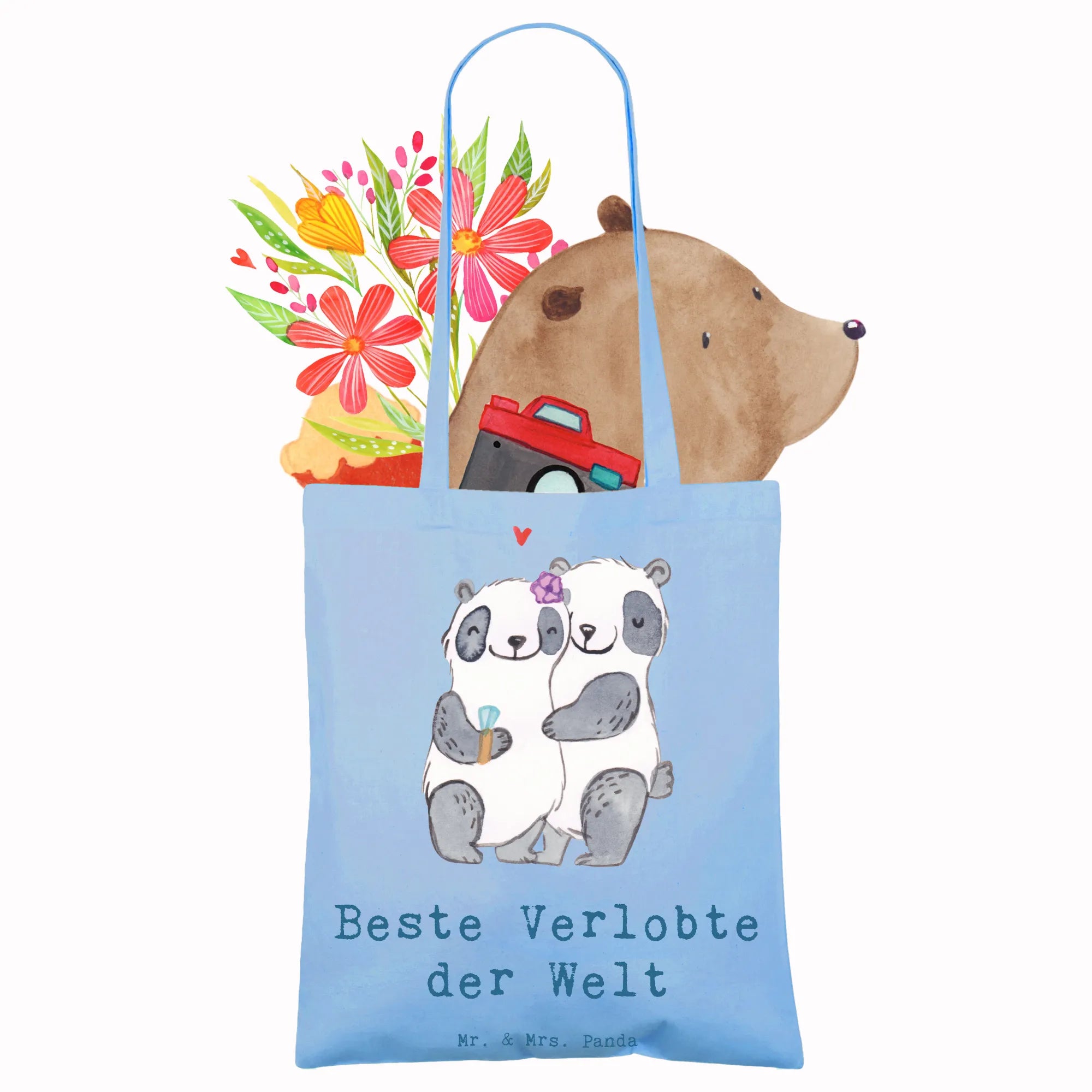 Torba Panda Najlepsza narzeczona na świecie dokumententasche, campus tasche, totebag, tragetasche baumwolle, beutel baumwolle, Jutebeutel, Einkaufstüte, tasche baumwolle, Shopping Tasche, Alltagstasche, stoff shopper, Tasche, textiltasche, Henkeltasche, Jutetasche, einkaufsshopper, umhängebeutel, Stofftasche, textilbeutel, Tragetasche, Laptoptasche, Schulbeutel, baumwoll shopper, studententasche, henkeltasche baumwolle, Baumwoll-Tragetasche, Freizeittasche, Tote Bag, Stoffbeutel, Unitasche, Stoff-Tragetasche, umhängetasche baumwolle, schulterbeutel, Schultasche, schultertasche baumwolle, einkaufstasche baumwolle, festivaltasche, stofftasche baumwolle, Büchertasche, Baumwolltasche, tragbeutel, Einkaufstasche, freizeitbeutel, festival tasche, Baumwollbeutel, Beutel, Uni Tasche, Baumwoll-Shopper, canvas tasche, universaltasche, Geschenkidee, Geschenk, Schenken, Mitbringsel, Geburtstag, Geburtstagsgeschenk, für, Danke, Dankeschön, Bedanken, Freude machen, Geschenktipp, Ehe, Ehefrau, Verloben, Freundin, Frau, Verlobung, Traumfrau, Hochzeit, Zukünftige, Verlobte