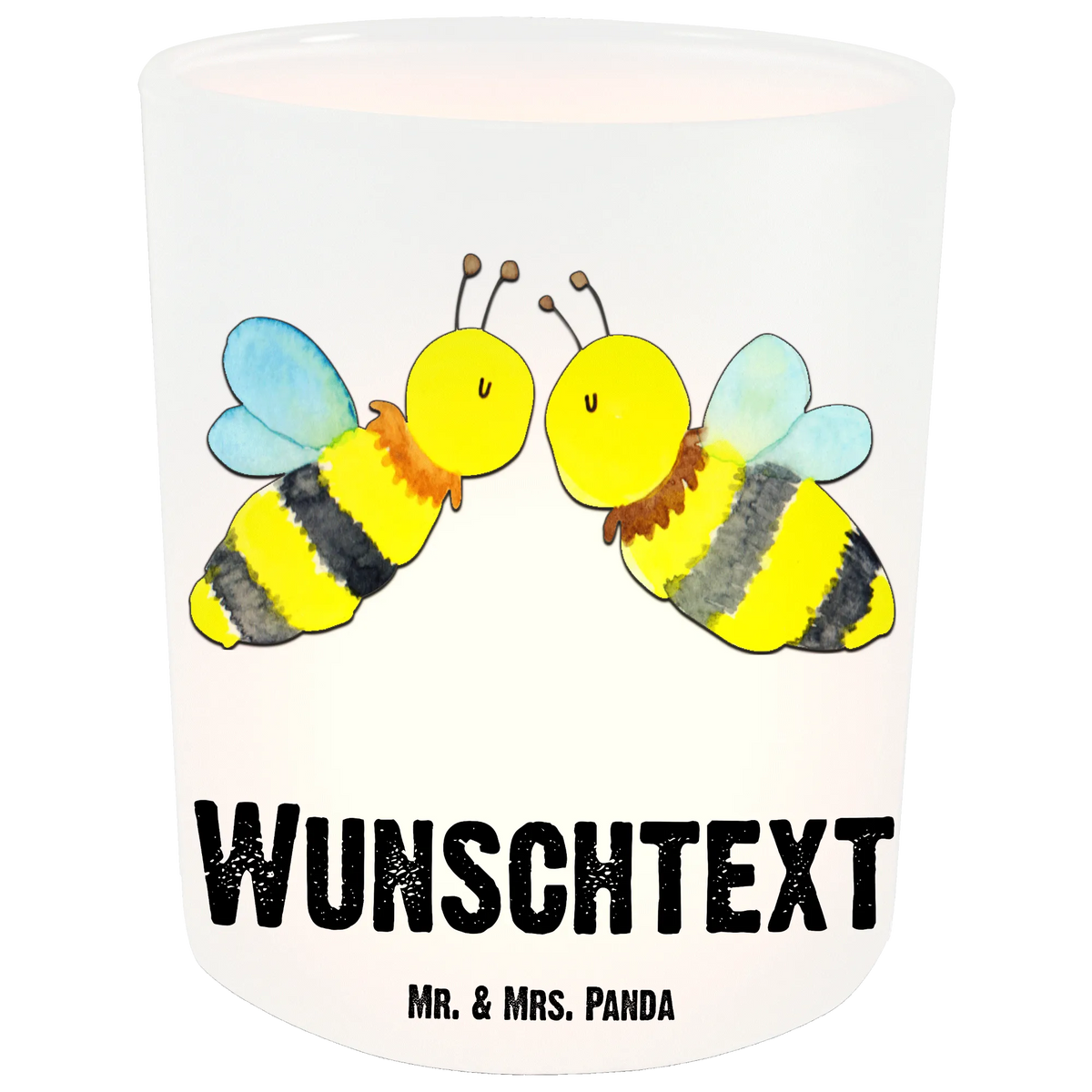 Personalised lantern bee Love wasp, bumblebee