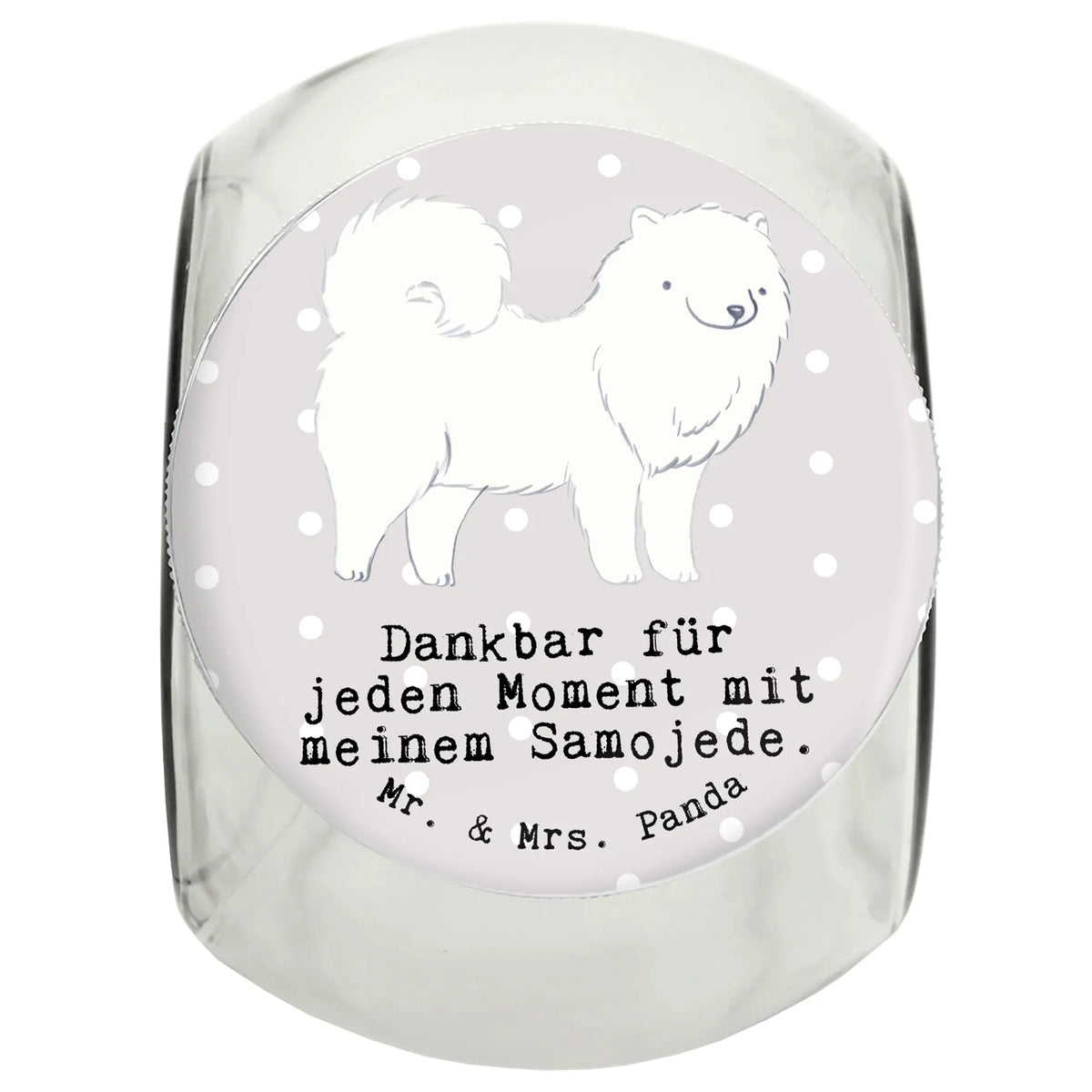 Leckerli Glas Samojede Moment glasbehälter, Vorratsglas, Futterdose, Keksdose, Bonbonglas, Aufbewahrungsdose, leckerlidose, aufbewahrungsglas, Leckerli Glas Hund, Snackdose, Tierfutterbehälter, Leckerli Glas Katze, schraubglas, Hundeleckerli Glas, Glasdose, Dose, Leckerli Dose, Dekoglas, Leckerli Glas, Hundeleckerlies Behälter, Katzenleckerli Glas, Vorratsbehälter, Hund, Welpe, Hunderasse, Tierfreund, Geschenk, Hundebesitzer, Schenken, Rassehund, Samojedenhund, Samojedenspitz, Samojede