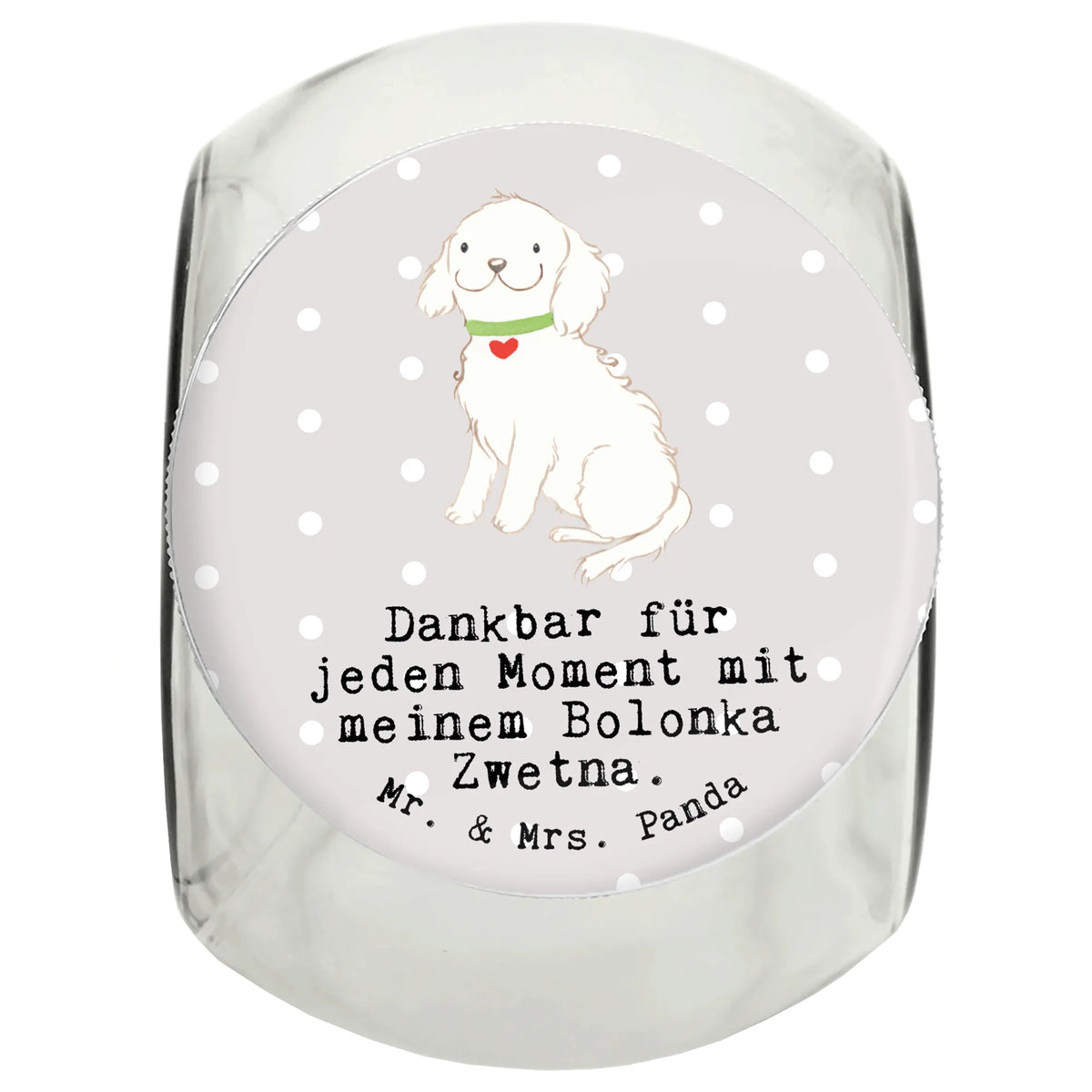 Treat Jar Bolonka Zwetna Moment gift, puppy, giving, animal lover, dog breed, purebred dog, dog owner