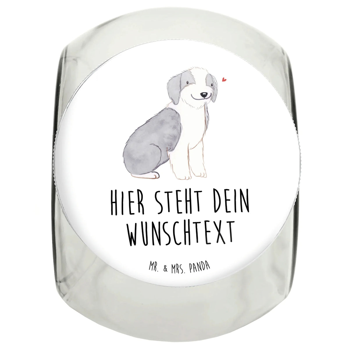 Personalisiertes Leckerli Glas Bearded Collie Lebensretter Personalisierte Leckerli Dose, Leckerlidose personalisiert, Personalisierte Leckerlidose, Personalisiertes Leckerli Glas, Personalisiertes Leckerliglas, Leckerli Glas personalisiert, Geschenk, Schenken, Hund, Hunderasse, Rassehund, Hundebesitzer, Tierfreund, Welpe, Britischer Hütehund, Bearded Collie