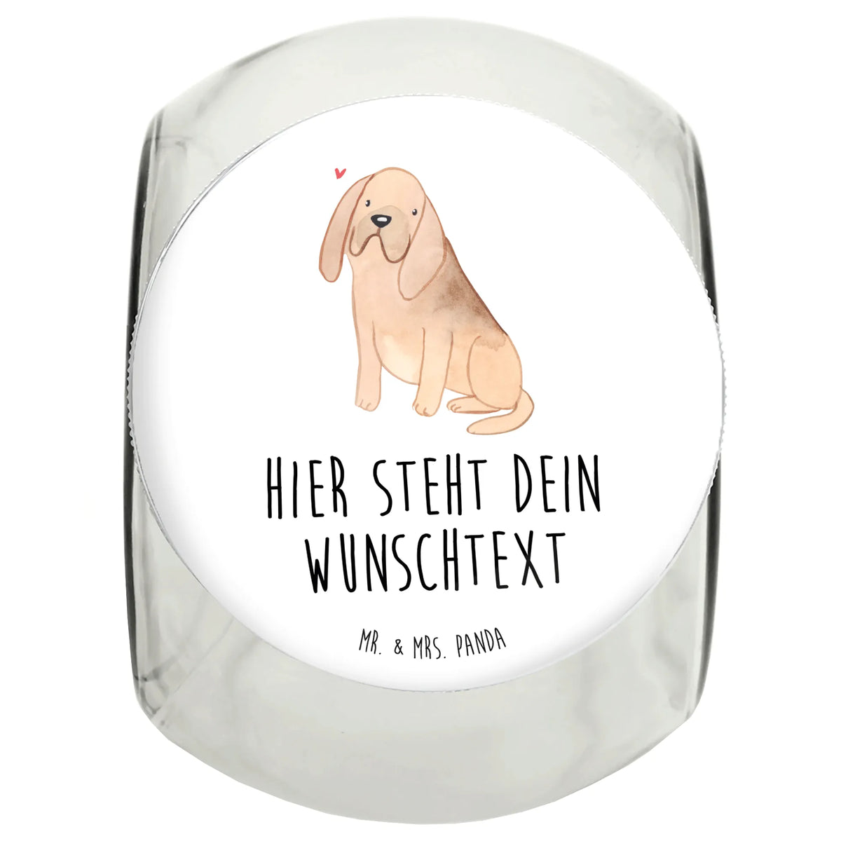 Personalisiertes Leckerli Glas Bloodhound Lebensretter Leckerli Glas personalisiert, Leckerlidose personalisiert, Personalisiertes Leckerliglas, Personalisierte Leckerlidose, Personalisierte Leckerli Dose, Personalisiertes Leckerli Glas, Geschenk, Schenken, Hund, Hunderasse, Rassehund, Hundebesitzer, Tierfreund, Welpe, St. Hubertushund, Bloodhound, Chien De Saint Hubert, Bluthund