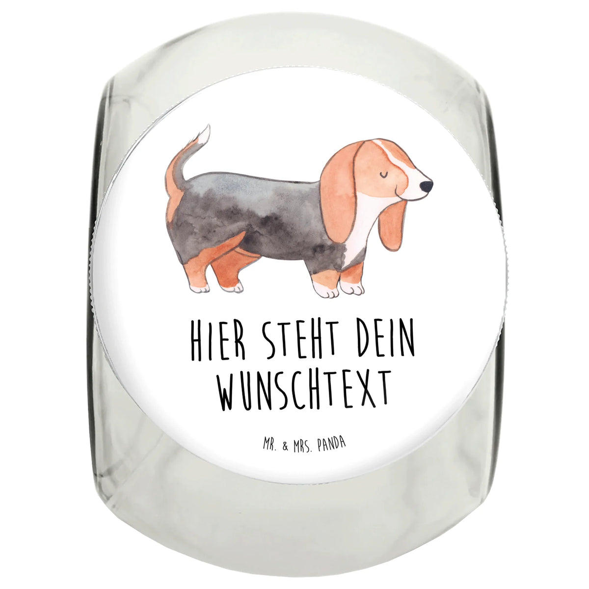 Personalisiertes Leckerli Glas Basset Hound Lebensretter Personalisiertes Leckerli Glas, Personalisierte Leckerlidose, Personalisiertes Leckerliglas, Leckerli Glas personalisiert, Leckerlidose personalisiert, Personalisierte Leckerli Dose, Geschenk, Schenken, Hund, Hunderasse, Rassehund, Hundebesitzer, Tierfreund, Welpe, Basset Hound, Basset