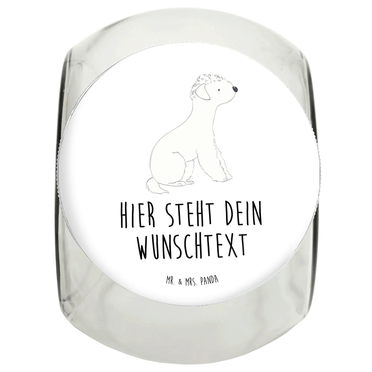 Personalisiertes Leckerli Glas Bedlington Terrier Lebensretter Leckerli Glas personalisiert, Personalisiertes Leckerliglas, Personalisierte Leckerlidose, Personalisierte Leckerli Dose, Leckerlidose personalisiert, Personalisiertes Leckerli Glas, Geschenk, Schenken, Hund, Hunderasse, Rassehund, Hundebesitzer, Tierfreund, Welpe, Bedlington Terrier, Terrier
