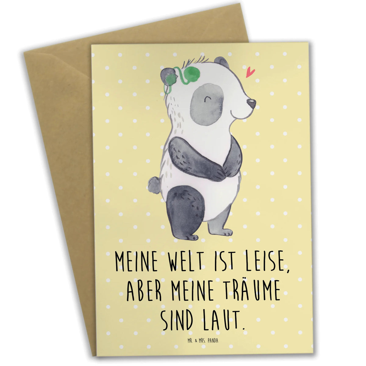 Grußkarte Panda Gehörlos weihnachtskarten, kommunionskarte, neujahrskarte, hochzeitskarten, Klappkarte, abiturkarte, genesungskarte, dankeskarten, Beileidskarte, jubiläumskarte, spruchkarte, vatertagskarte, babykarte, osterkarte, Grußkarte, Glückwunschkarte, einladungskarten, glückwunschkarten, Grußkarten, valentinstagskarte, Motivkarte, osterkarten, firmungskarte, Gehörlos, Ertaubt, Cochlea Implantat, Panda