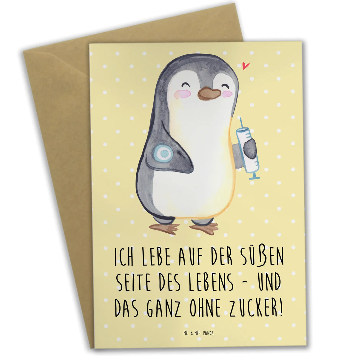 Grußkarte Pinguin Diabetes Motivkarte, spruchkarte, dankeskarten, Klappkarte, einladungskarten, valentinstagskarte, firmungskarte, neujahrskarte, hochzeitskarten, genesungskarte, kommunionskarte, abiturkarte, vatertagskarte, osterkarte, jubiläumskarte, osterkarten, glückwunschkarten, Glückwunschkarte, babykarte, Beileidskarte, Grußkarte, weihnachtskarten, Grußkarten, Diabetes, Diabetes Mellitus, Zuckerkrankheit, Pinguin