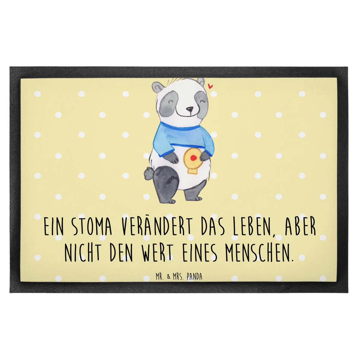 Fußmatte Panda künstlicher Darmausgang Türmatte, Eingangsmatte, Haustürmatte, bodenmatte, Fußabtreter, Sauberlaufmatte, teppichmatte, fußmatte, hausmatte, Abtretmatte, Abtreter, Schmutzfangteppich, Gummi-Fußmatte, Schmutzmatte, außenmatte, Schmutzfänger, Outdoor-Matte, Schmutzfangmatte, flurmatte, Türvorleger, Vorleger, matte haustür, Bodenvorleger, Schuhabstreifer, abstreifer, Gummimatte, Fußabstreifer, Eingangsteppich, Fussmatte, Panda, Stomabeutel, Stoma, Künstlicher Darmausgang