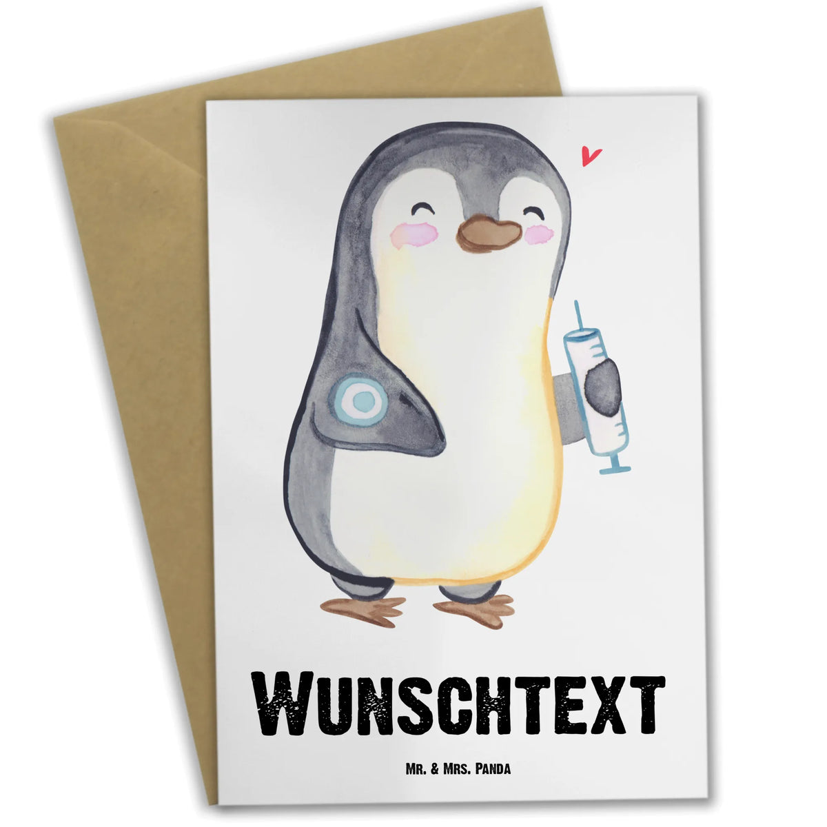 Personalisierte Grußkarte Pinguin Diabetes Personalisierte Karte, Grußkarten Personalisiert, Grußkarte personalisierbar, Personalisierte Grußkarte, grußkarte personalisiert, Personalisierte Klappkarte, individuelle grußkarte, Pinguin, Diabetes, Zuckerkrankheit, Diabetes Mellitus