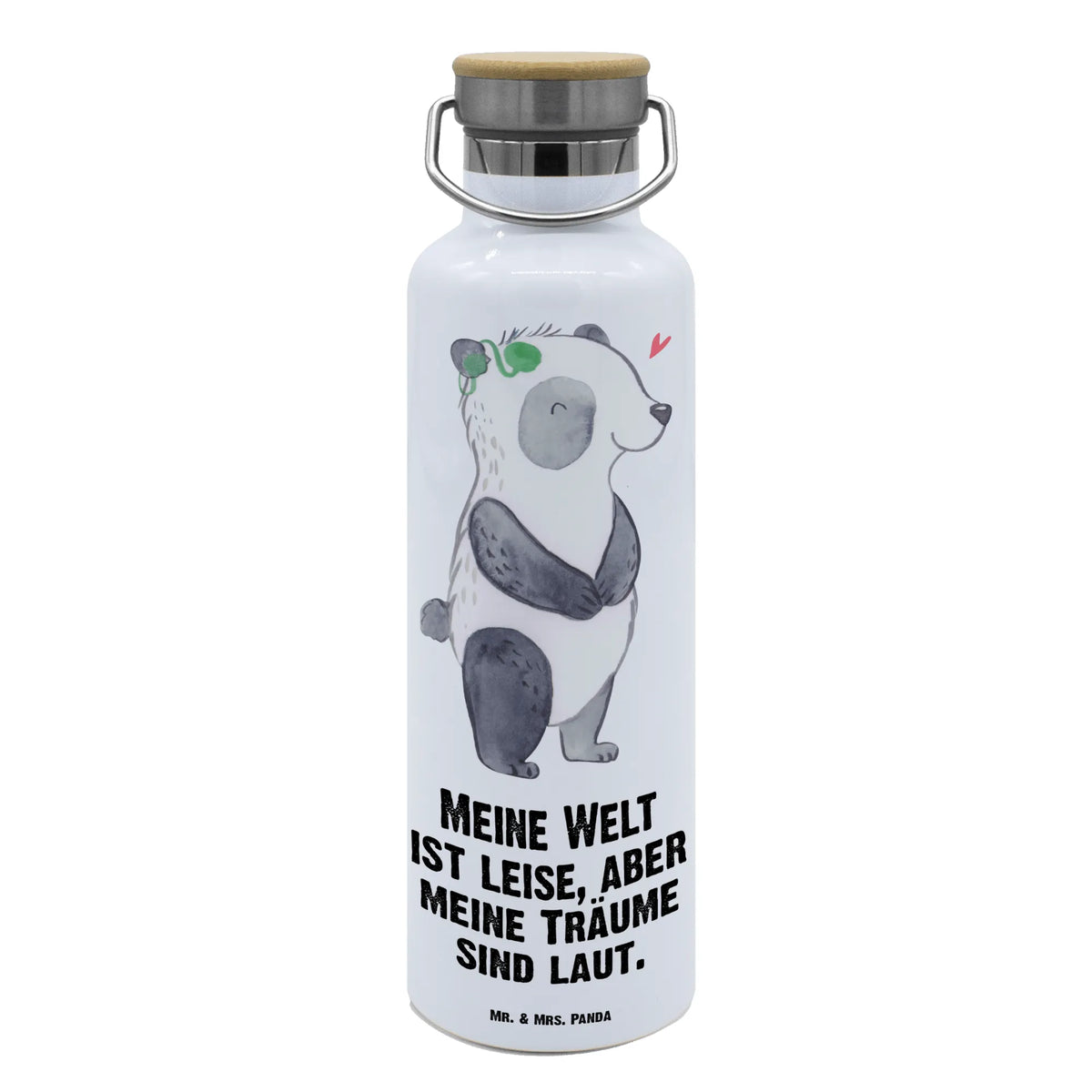 Trinkflasche Panda Gehörlos Thermosflasche, wasser trinkflasche, Trinkgefäß, Trinkflasche, Trinkbehälter, getränkebehälter, thermobottle, große thermosflasche, metall trinkflasche, große trinkflasche, Edelstahlflasche, isolier trinkflasche, feldflasche, thermos trinkflasche, Warmhalteflasche, Wasserflasche, Vakuumflasche, metallflasche, Getränkeflasche, Thermo-Trinkflasche, Trinkflasche Aus Edelstahl, große wasserflasche, Isolierte Trinkflasche, Panda, Ertaubt, Gehörlos, Cochlea Implantat
