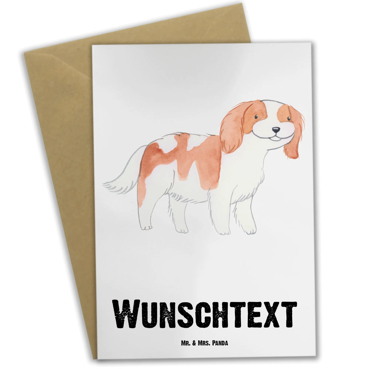 Personalisierte Grußkarte Cavalier King Charles Spaniel Lebensretter individuelle grußkarte, grußkarte personalisiert, Personalisierte Karte, Grußkarten Personalisiert, Grußkarte personalisierbar, Personalisierte Klappkarte, Personalisierte Grußkarte, Geschenk, Schenken, Hund, Hunderasse, Rassehund, Hundebesitzer, Tierfreund, Welpe, Cavalier King Charles Spaniel