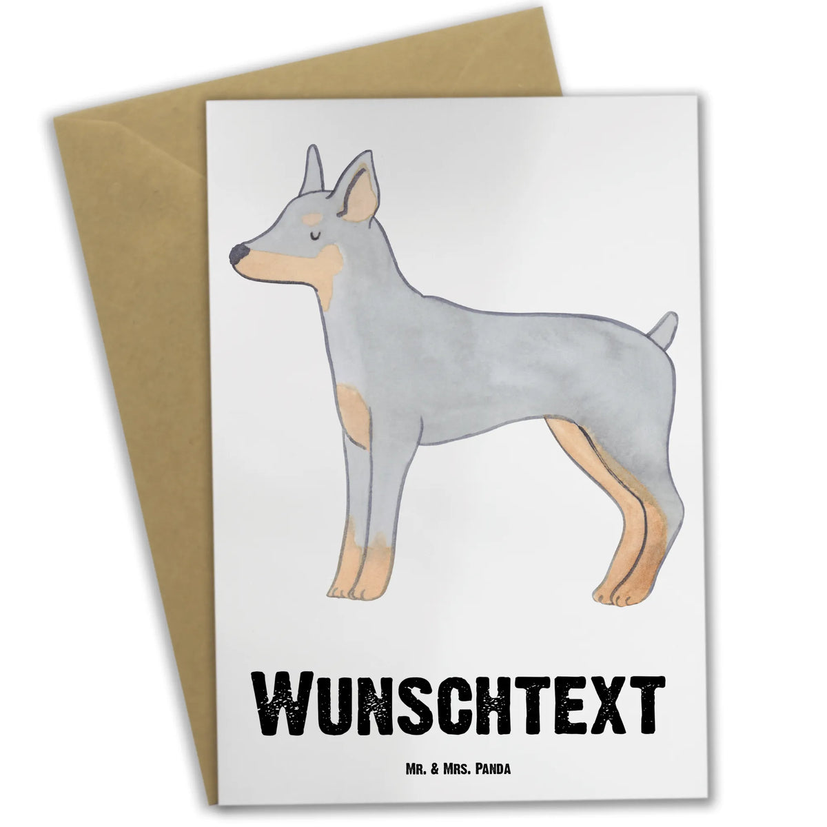 Personalisierte Grußkarte Dobermann Pinscher Lebensretter grußkarte personalisiert, Grußkarte personalisierbar, Personalisierte Klappkarte, Personalisierte Grußkarte, Grußkarten Personalisiert, individuelle grußkarte, Personalisierte Karte, Geschenk, Schenken, Hund, Hunderasse, Rassehund, Hundebesitzer, Tierfreund, Welpe, Dobermann Pinscher
