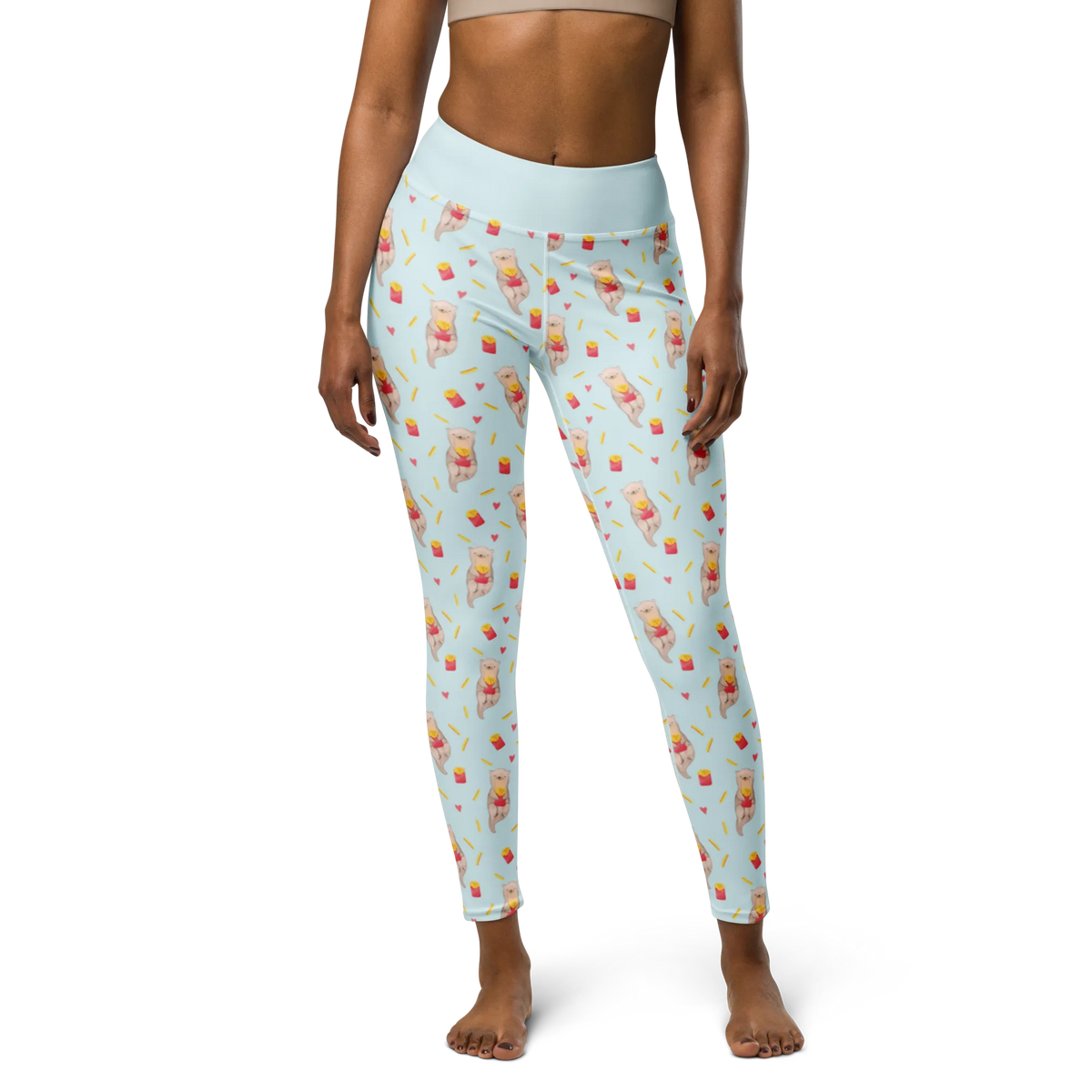 Yogahose Otter Pommes Muster
