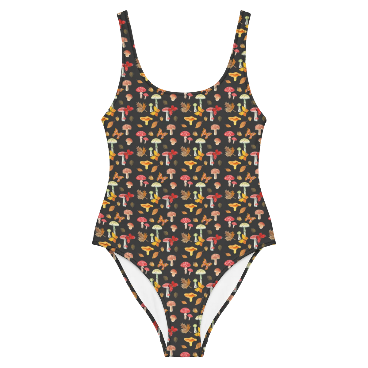 Badeanzug Pilze Schmetterlinge Muster Damenbadeanzug, Einteiliger Badeanzug, Damen-Badeanzug, Strandmode, UV-Badeanzug, Schwimmbekleidung, Badeanzug, Shape-Badeanzug, Badeoutfit, Badekostüm, Bade-Einteiler, Swimsuit, Sonnenschutz-Badeanzug, Damen-Einteiler, Beachwear, Schwimmdress, Schwimmanzug, Badedress, Schwimmkostüm, Rückenfreier Badeanzug, Bademode, Badebekleidung, Luxus-Badeanzug, Pilz Muster, Schmetterlinge, Pilze, Nachtfalter, Schmetterling Muster