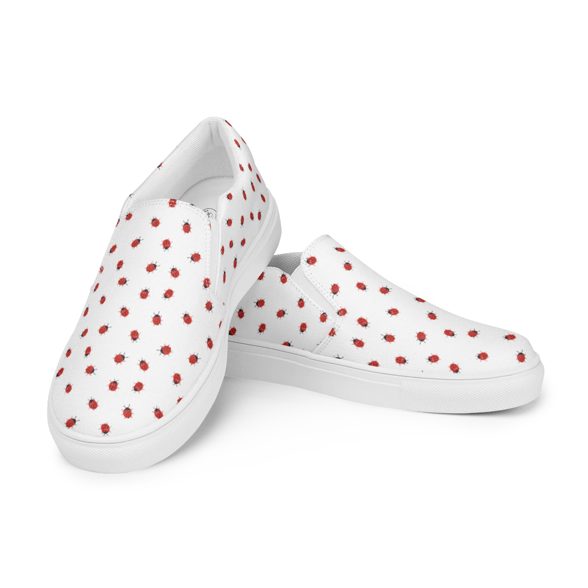 Damen Slipper Marienkäfer Design Muster Slipper Für Damen, Halbschuhe Damen, Slip-On Damen, Espadrilles Slipper, Slipper Damen, Espadrilles, Halbschuhe, Freizeitschuhe, Damen Slipper, Mokassins Damen, Damenslipper, Freizeitschuhe Damen, Slip-ons, Mokassins, Slip-on Schuhe, Slipper Halbschuhe Damen, Damen Halbschuhe, Canvas Espadrilles, Loafer, Slipper, Schlupfschuhe, Slip-On Schuhe Damen, Ballerinas Slipper, Loafer Damen, Canvas Schuhe, Damenschuhe, Aquarell, Verspielt, Niedlich, Muster, Grüne Punkte, Marienkäfer