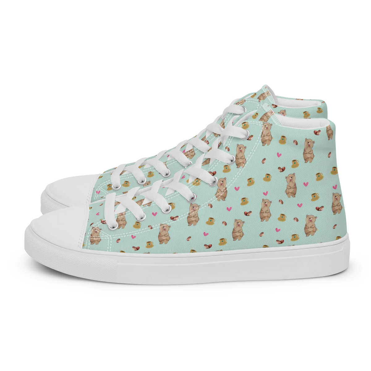 Women's Sneakers Bear Coffee