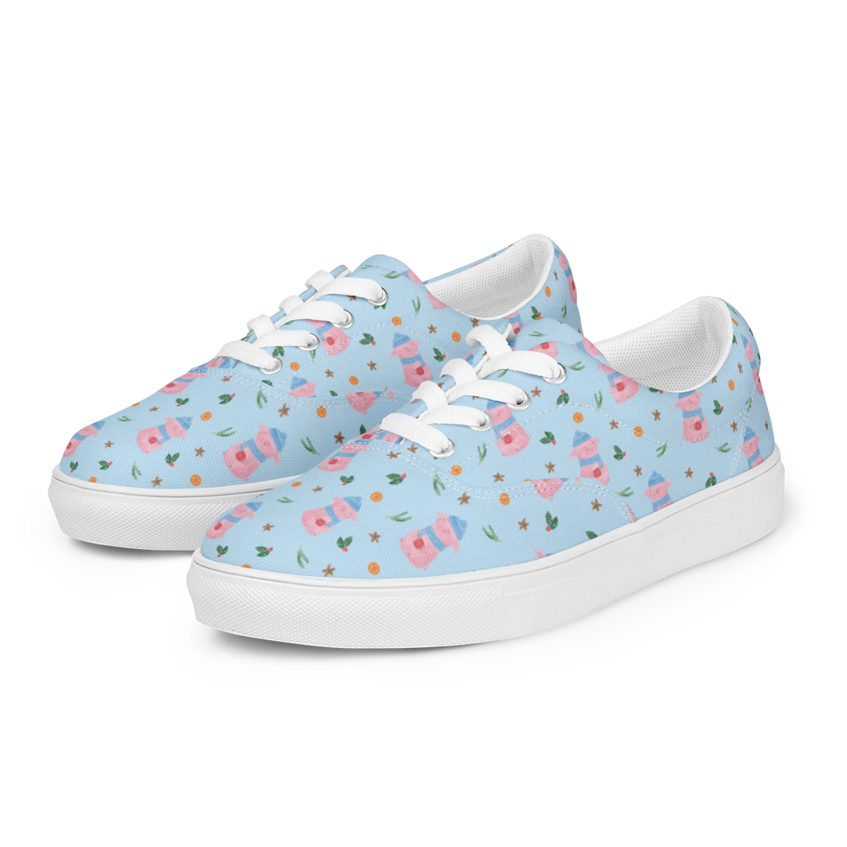 Sneaker Damen Schweinchen Glühwein Muster Canvas-Sneaker, Schnürer, Schnürschuhe, Stoffschuhe, Damenschuhe, Segeltuchschuhe, Freizeitschuh, Stoff-Sneaker, Freizeitschuhe, Sportschuhe, Turnschuhe Damen, Damen Halbschuhe, Stoffsneaker, Leinensneaker, Stoffschuhe Damen, Damensneaker, Halbschuhe, Sneaker Damen, Stoffschuh, Canvas Schuhe, Canvasschuhe, Leinenschuhe, Stoffturnschuhe, Weihnachten, Heiligabend, Nikolaus, Weihnachtsdeko, Wintermotiv, Advent, Winter, Glühwein, Weihnachtsmarkt, Betrunken, Spruch