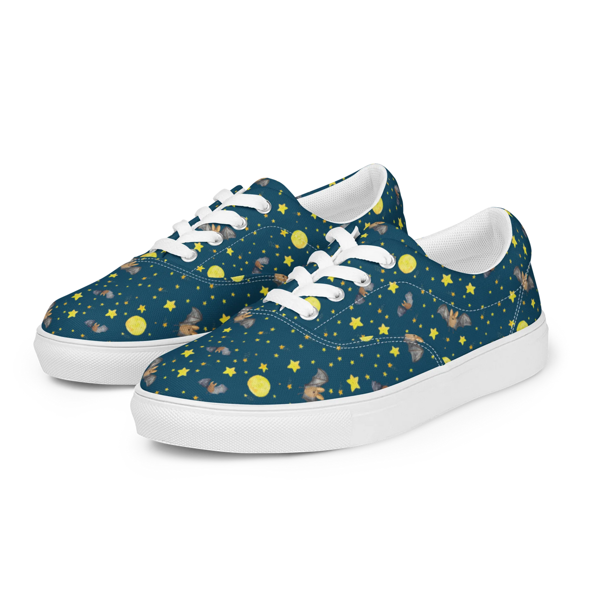 Damen Stoffschuhe Fledermaus Flügel Muster Schnürer, Stoffschuh, Halbschuhe, Leinensneaker, Freizeitschuhe, Damensneaker, Damen Halbschuhe, Leinenschuhe, Stoffsneaker, Sneaker Damen, Schnürschuhe, Stoffturnschuhe, Freizeitschuh, Turnschuhe Damen, Stoffschuhe Damen, Stoff-Sneaker, Canvas-Sneaker, Canvas Schuhe, Sportschuhe, Canvasschuhe, Segeltuchschuhe, Damenschuhe, Stoffschuhe, Tiere, Lustige Sprüche, Tiermotive, Gute Laune