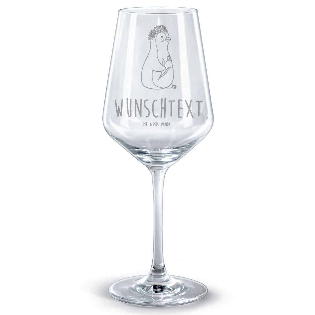 Personalisiertes Rotwein Glas Pinguin Blumen Weinglas mit Namen, Rotweinglas mit Gravur, Weinglas individuell graviert, Weinglas mit Spruch, weinglas graviert, Personalisiertes Rotweinglas, Weinglas Mit Gravur, Weinglas personalisiert, Personalisiertes Weinglas, Rotweinglas Mit Wunschtext, Weinglas mit Namensgravur, Rotweinglas Mit Namen, Pinguin, Lebenslust, Ziele, Lebensziele, Blumenkranz, Motivation, Pinguine, Liebeskummer, Leben, Geschenkidee, Universum, Wünsche