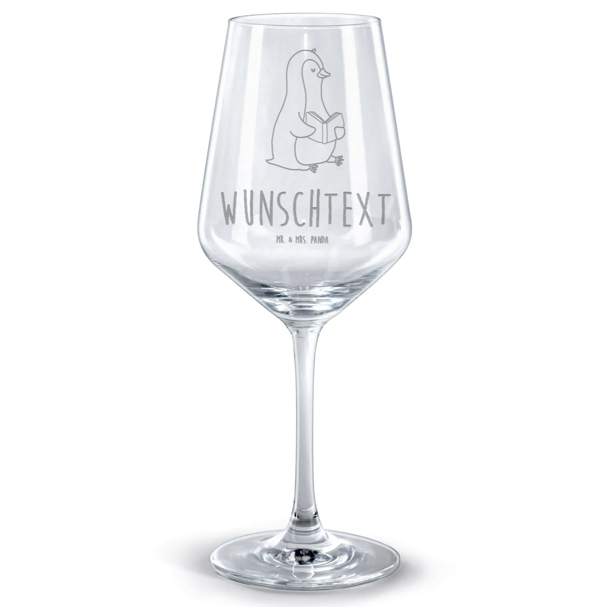 Personalisiertes Rotwein Glas Pinguin Buch Rotweinglas mit Gravur, Weinglas mit Spruch, Weinglas Mit Gravur, Weinglas individuell graviert, Weinglas mit Namen, Personalisiertes Weinglas, Personalisiertes Rotweinglas, Rotweinglas Mit Wunschtext, Weinglas mit Namensgravur, weinglas graviert, Weinglas personalisiert, Rotweinglas Mit Namen, Pinguin, Nichtstun, Faulenzen, Ferien, Buch, Urlaub, Freizeit, Bücherwurm, Lesen, Pinguine