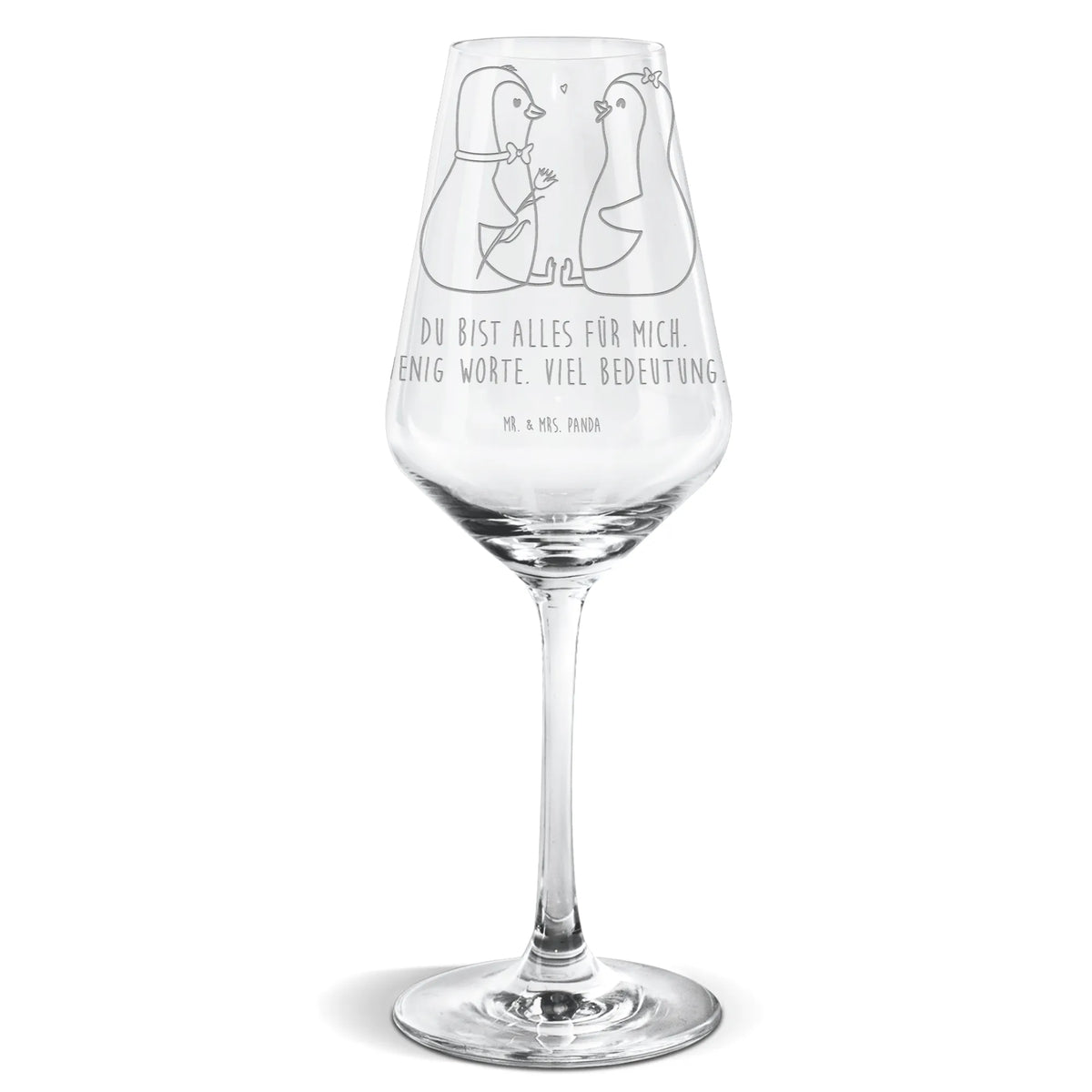 Weißwein Glas Pinguin Pärchen Weinglas, Weinglas Für Weißwein, wein glas, Panda Weinglas, Weißweinkelch, Mr. & Mrs. Panda Weinglas, Weißwein Kelch, Weißwein Glas, Pinguin, Liebesbeweis, Hochzeitstag, Jahrestag, Hochzeitsgeschenk, Liebesgeschenk, Verlobung, Traumpaar, Liebe, Große Liebe, Liebespaar, Pinguine, Hochzeit