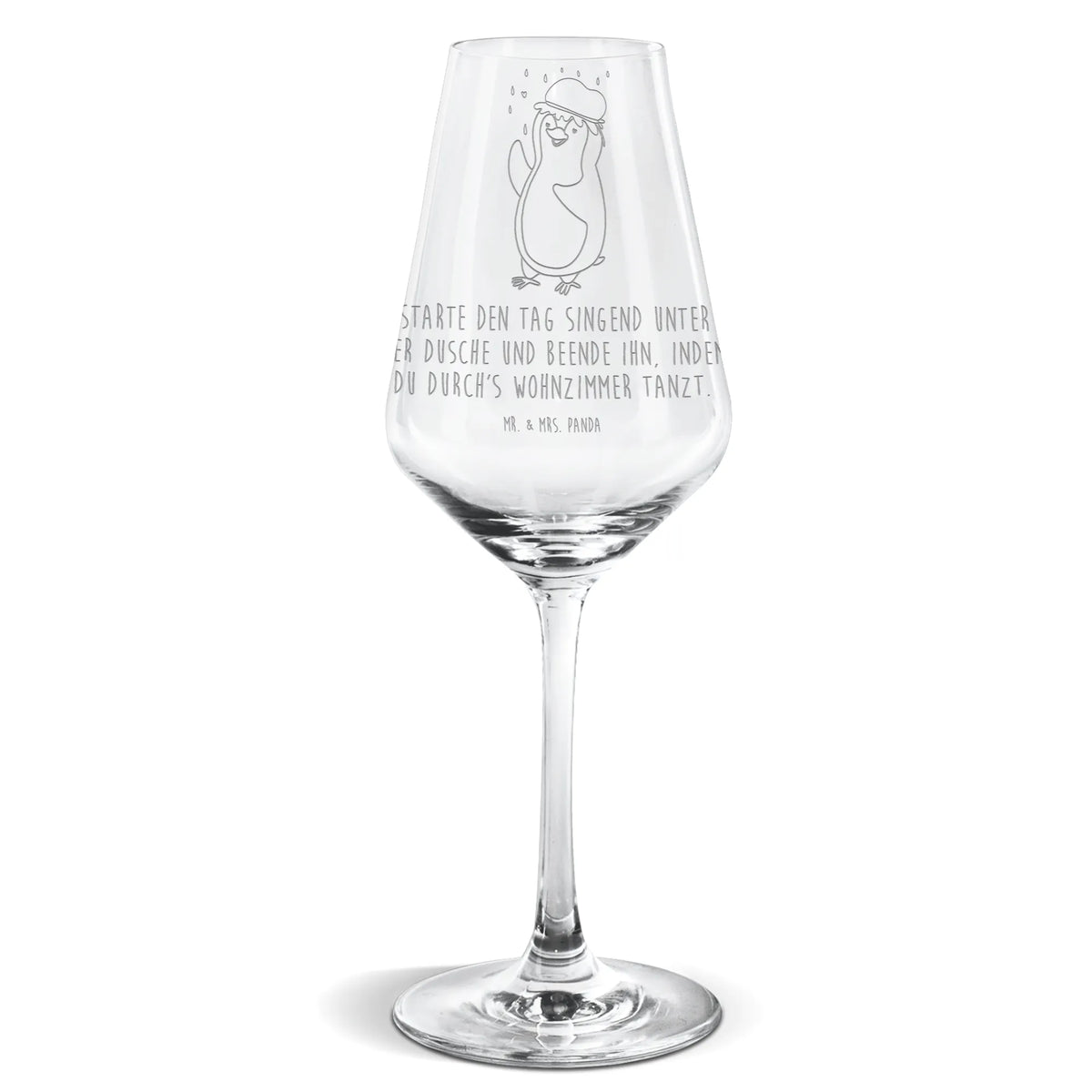 Weißwein Glas Pinguin Duschen Weißwein Glas, Weißweinkelch, Weinglas Für Weißwein, Weinglas, Panda Weinglas, Weißwein Kelch, Mr. & Mrs. Panda Weinglas, wein glas, Pinguin, Dusche, Neuanfang, Motivation, Neustart, Pinguine, Duschen, Lebensmotto, glücklich sein