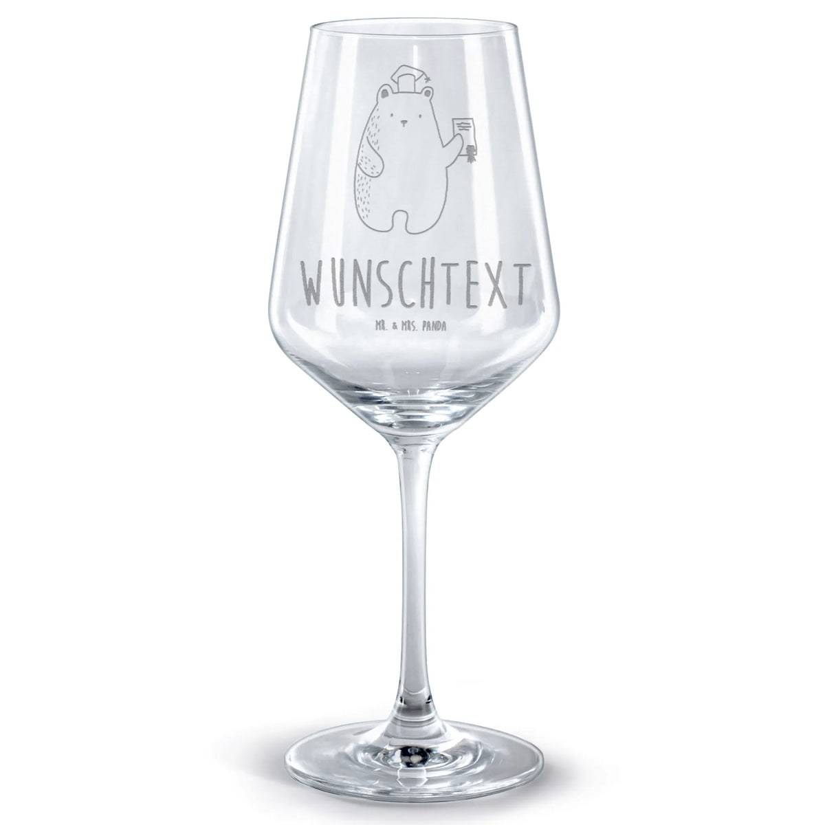 Personalisiertes Rotwein Glas Bär Prüfung Weinglas individuell graviert, Rotweinglas Mit Wunschtext, Weinglas Mit Gravur, weinglas graviert, Rotweinglas mit Gravur, Personalisiertes Rotweinglas, Personalisiertes Weinglas, Weinglas mit Spruch, Weinglas mit Namen, Weinglas mit Namensgravur, Weinglas personalisiert, Rotweinglas Mit Namen, Teddy, Bär, Teddybär, Abschlusszeugnis, Prüfungen, Abitur, Prüfung Bestanden, Abschluss, Zeugnis