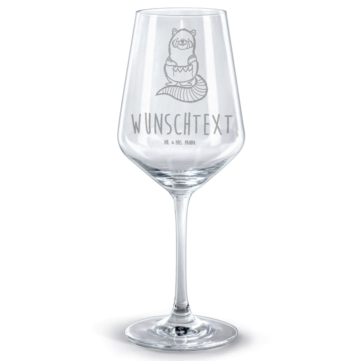 Personalisiertes Rotwein Glas Roter Panda Weinglas mit Namensgravur, Personalisiertes Weinglas, Rotweinglas Mit Namen, Weinglas mit Namen, Weinglas personalisiert, weinglas graviert, Weinglas mit Spruch, Weinglas individuell graviert, Rotweinglas mit Gravur, Personalisiertes Rotweinglas, Rotweinglas Mit Wunschtext, Weinglas Mit Gravur, Lustige Sprüche, Tiere, Tiermotive, Gute Laune, Liebe, Panda, Lieblingsmensch, Liebling, Rot, Herz