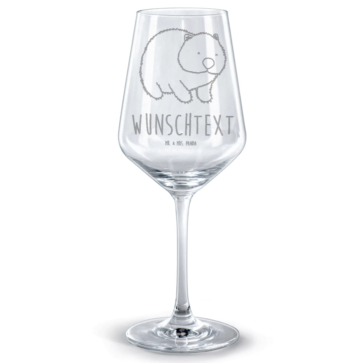 Personalisiertes Rotwein Glas Wombat Weinglas mit Spruch, Rotweinglas mit Gravur, Rotweinglas Mit Namen, Personalisiertes Weinglas, Personalisiertes Rotweinglas, Weinglas personalisiert, Weinglas Mit Gravur, Weinglas mit Namensgravur, Weinglas mit Namen, Weinglas individuell graviert, Rotweinglas Mit Wunschtext, weinglas graviert, Lustige Sprüche, Tiere, Tiermotive, Gute Laune, Spruch, Das Leben Ist schön, Australien, Wombat, Motivation
