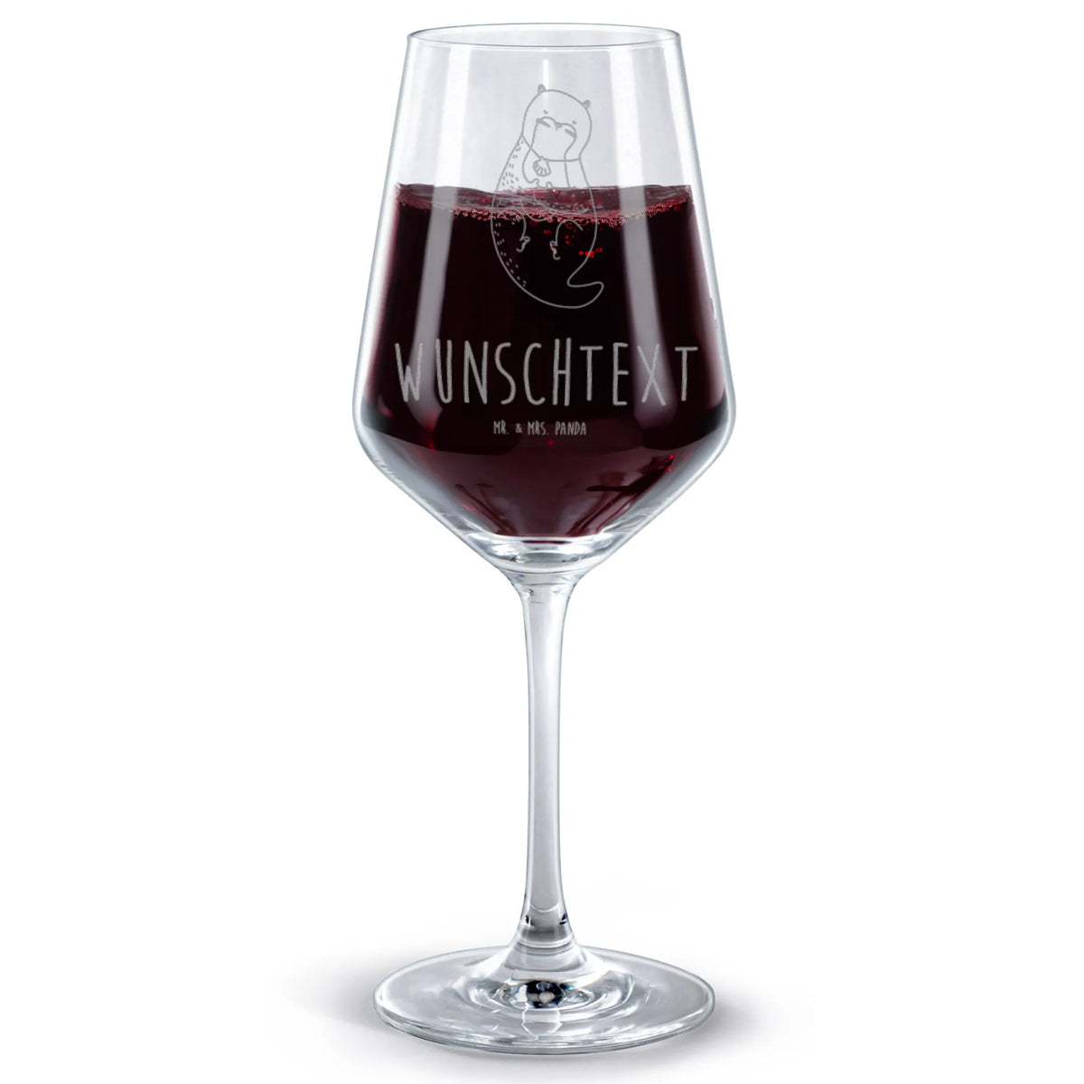 Personalisiertes Rotwein Glas Otter Muschel Weinglas mit Spruch, Weinglas Mit Gravur, Weinglas personalisiert, Rotweinglas mit Gravur, Personalisiertes Rotweinglas, Rotweinglas Mit Wunschtext, Weinglas mit Namensgravur, Weinglas individuell graviert, Rotweinglas Mit Namen, weinglas graviert, Personalisiertes Weinglas, Weinglas mit Namen, Otter, Fischotter, Seeotter, Tagträumen, Träumen, Otterliebe, Büro, Motivation, Grübeln