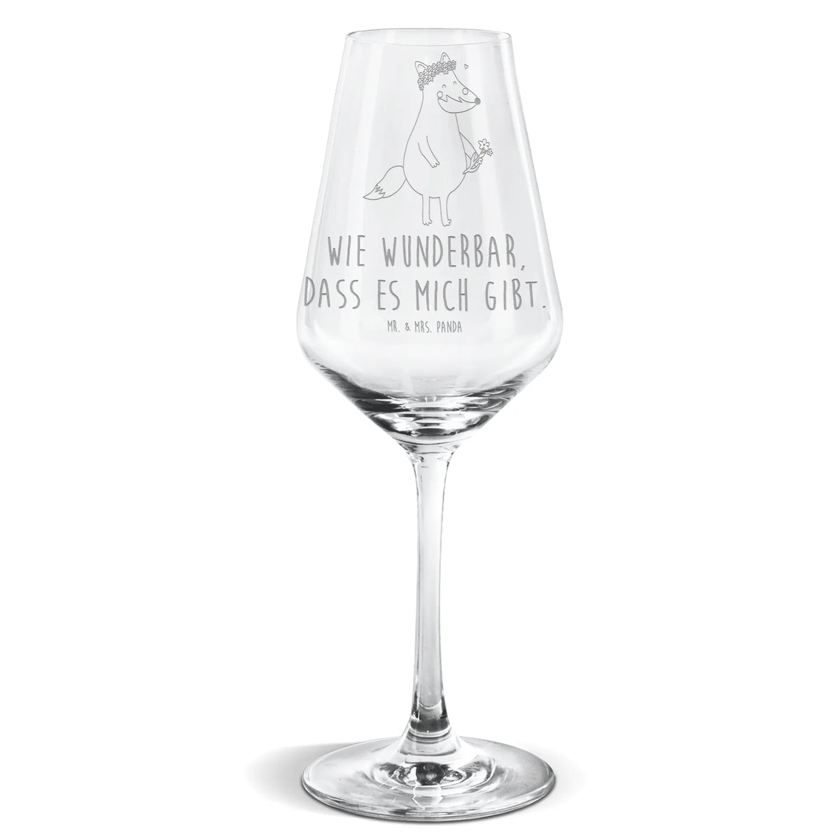 Weißwein Glas Fuchs Blumen Panda Weinglas, Weißweinkelch, Weißwein Glas, wein glas, Weinglas, Weinglas Für Weißwein, Weißwein Kelch, Mr. & Mrs. Panda Weinglas, Fuchs, Fox, Liebesbeweis, Freundin, Blume, Ich, Mich, Fuchsmädchen, Freundinnen, Freude, Liebe, Selbstliebe, Blumen, Füchse, Motivation, Blumenmädchen