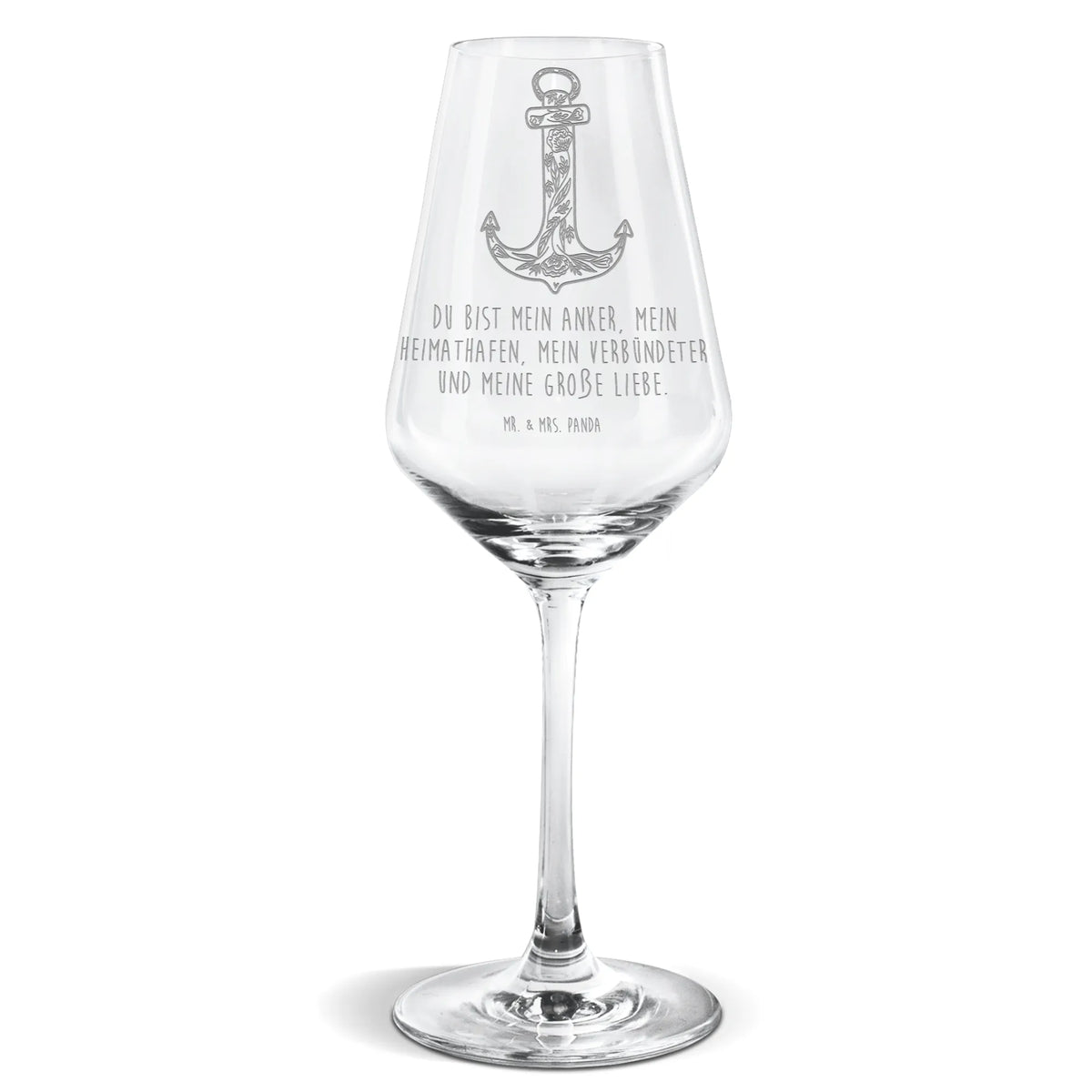 Weißwein Glas Anker Blau wein glas, Weinglas Für Weißwein, Mr. & Mrs. Panda Weinglas, Weißweinkelch, Weißwein Kelch, Weinglas, Panda Weinglas, Weißwein Glas, Lustige Sprüche, Tiere, Tiermotive, Gute Laune