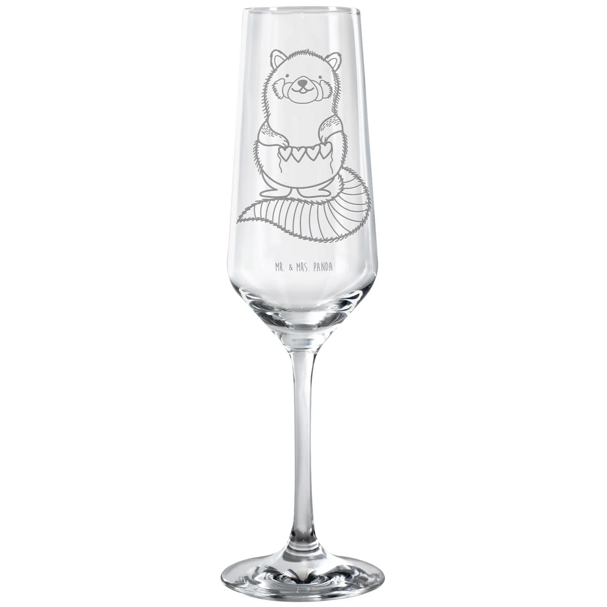 Sektglas Roter Panda Schaumweinglas, Sektglas graviert, graviertes sektglas, Proseccoglas, Trinkglas, Kelchglas, Sektglas, dekorglas, Glas, Sektflöte, Flute Glas, Geschenkglas, Champagnerglas, Sektkelch, Sektglas mit Gravur, Lustige Sprüche, Tiere, Tiermotive, Gute Laune, Rot, Liebe, Panda, Herz, Liebling, Lieblingsmensch
