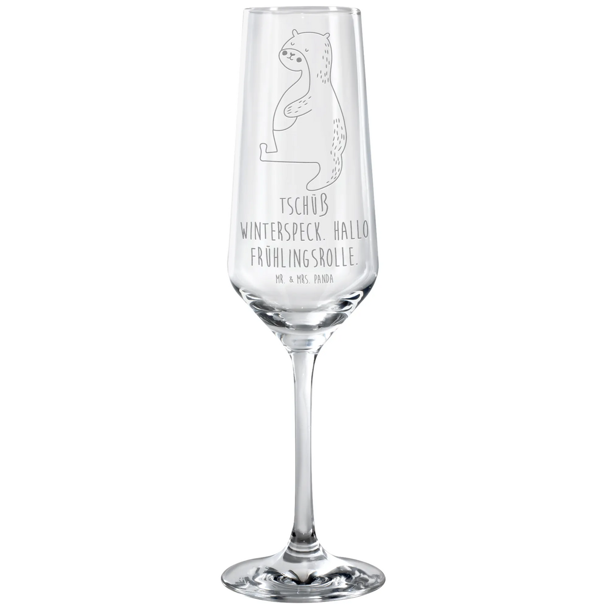 Sektglas Otter Bauch
