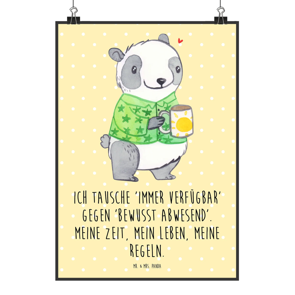 Poster Panda Burnout grafikposter, kunstdruck poster, wanddeko, Deko Bild, drucke, Deko Poster, Wandbild, wandkunst, typografie poster, Mr. & Mrs. Panda Poster, kunstposter, wanddruck, Plakat, Posterdruck, Bild, Wanddekoration, Wanddeko Bild, Wandschmuck, Kunstdruck, Designposter, Panda Poster, Design Poster, Erschöpfung, Überlastung, Burnout, Panda