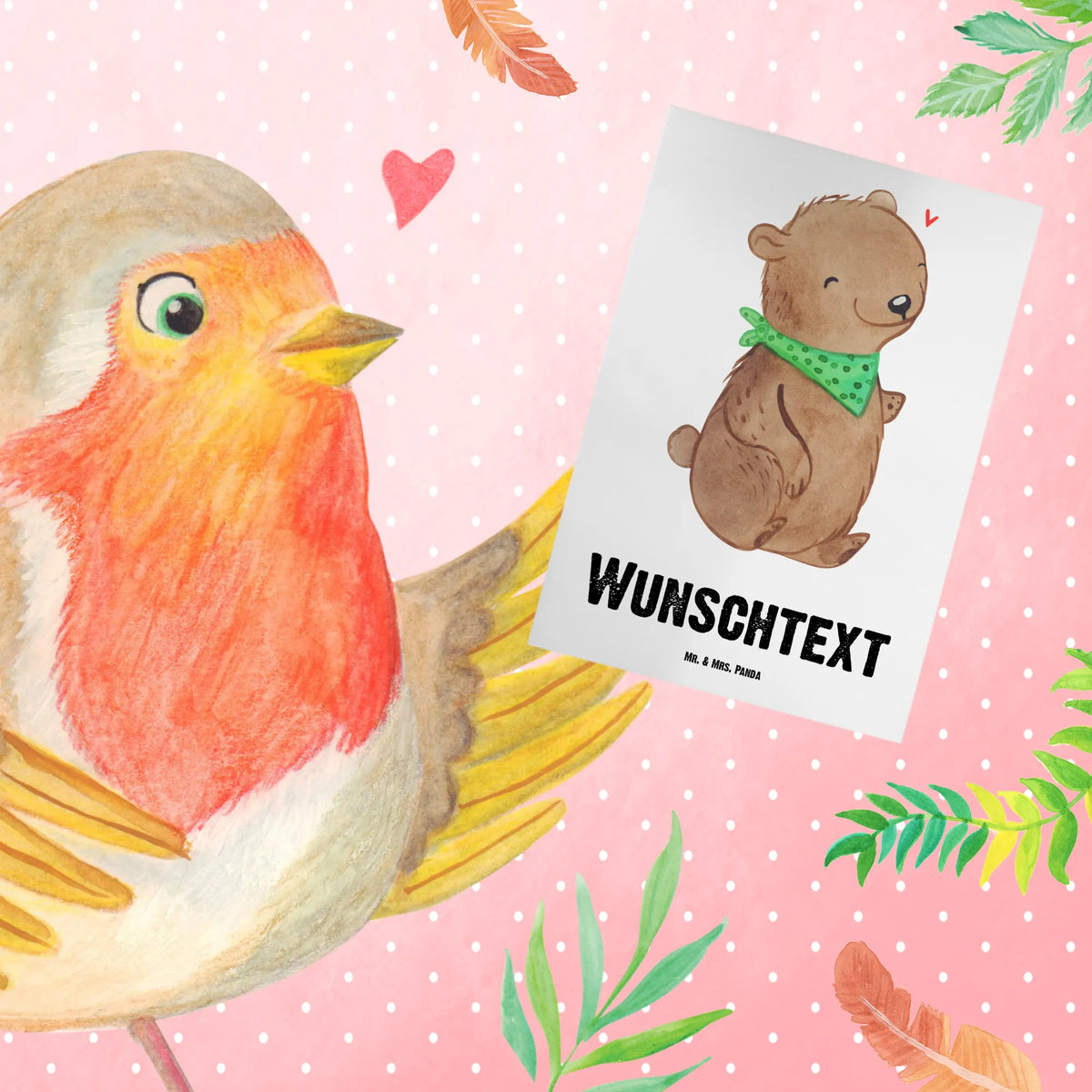 Personalisierte Grußkarte Bär Dysmelie Personalisierte Grußkarte, grußkarte personalisiert, Personalisierte Klappkarte, Personalisierte Karte, Grußkarte personalisierbar, individuelle grußkarte, Grußkarten Personalisiert, Dysmelie, Bär