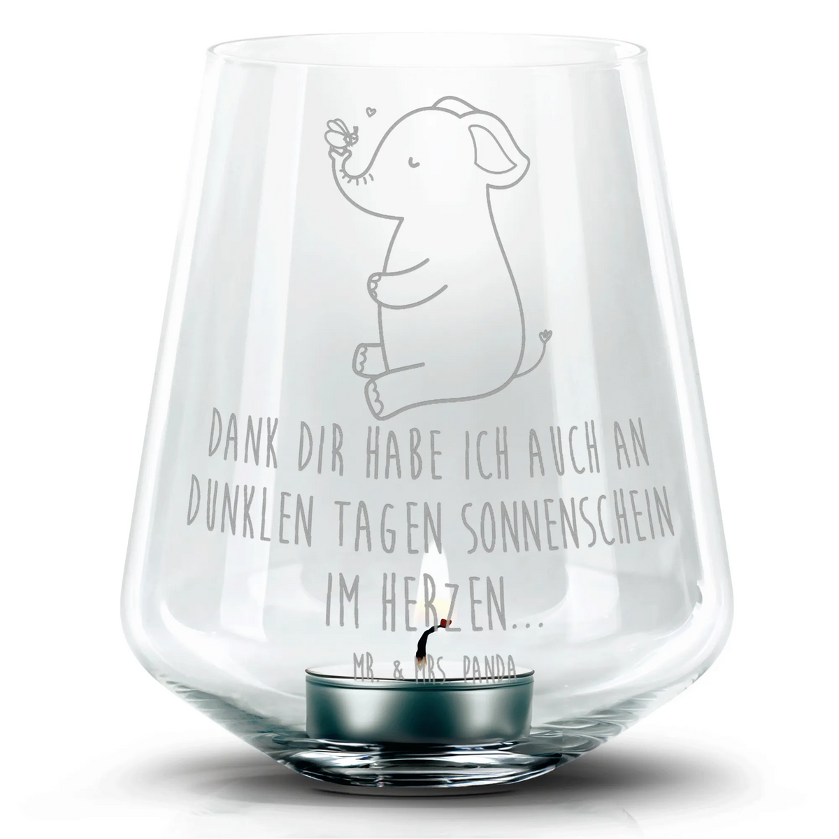 Engraved Wind Light elephant bee