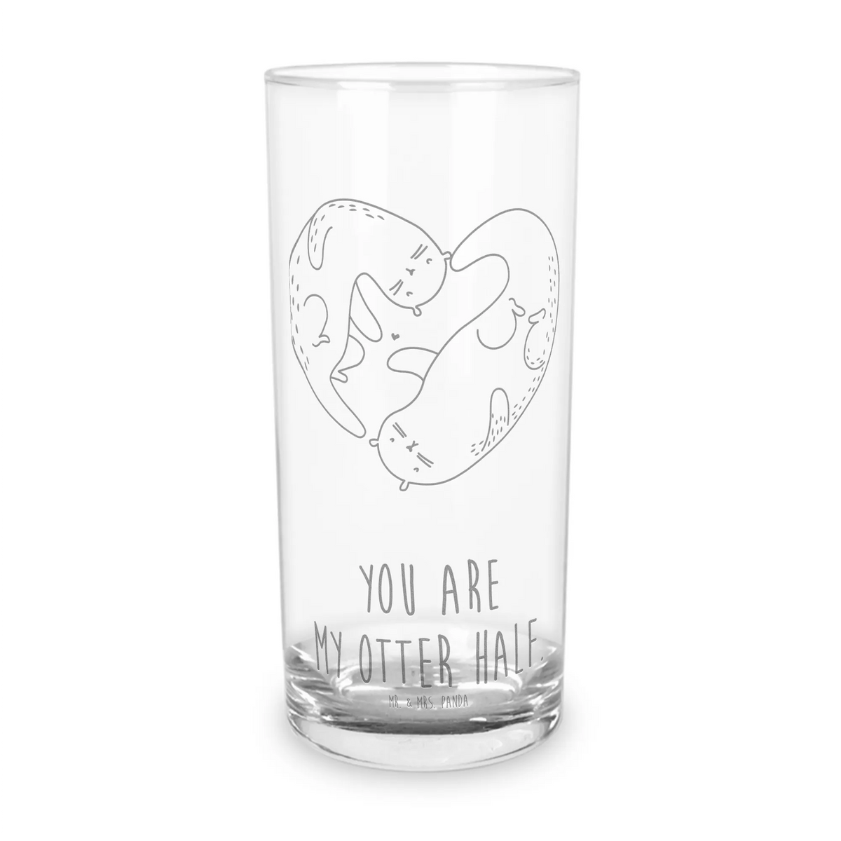 Wasserglas Otter Herz getränkeglas, Saftglas, Panda Glas, Geschenk Glas, tischglas, Wasserglas, Trinkbecher Glas, Alltagsglas, Geschenkglas, Cocktailglas, Trinkglas, Tumbler, Partyglas, Longdrinkglas, küchenglas, Wasserbecher, Glas, haushaltsglas, Glasbecher, Otter, Fischotter, Seeotter, Verlobung, Liebesbeweis, Love You, Jahrestag, Bessere Hälfte, Gemeinsames Leben, Liebe, Hochzeitstag, Herz, Liebesgeschenk