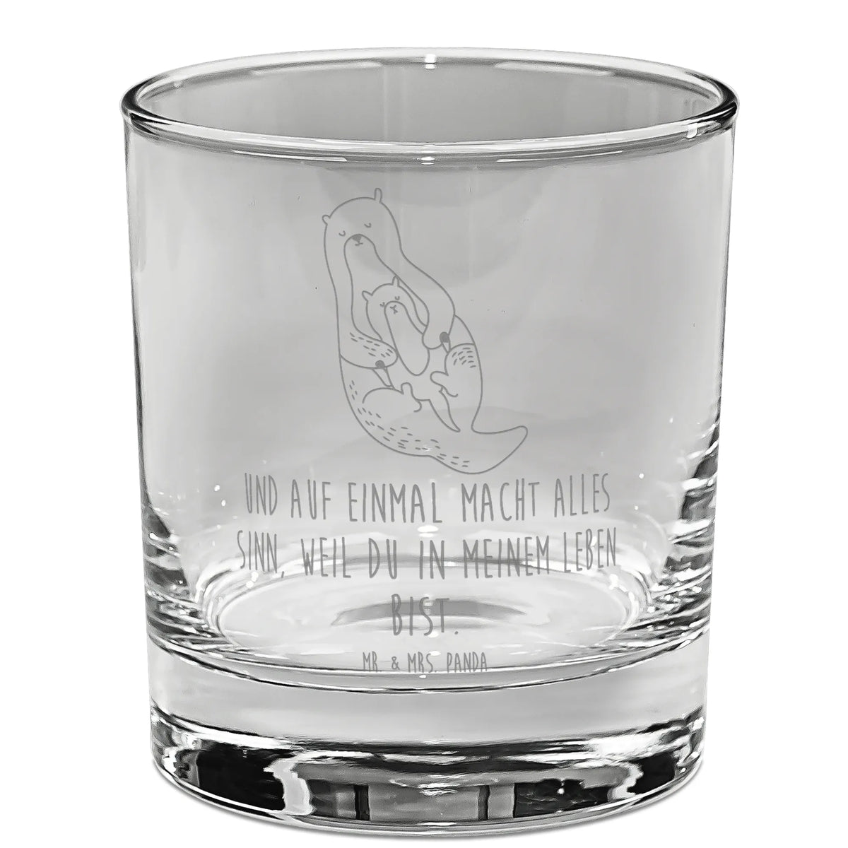 Ginglas Otter Kind Gin-Tumbler, Gin Tumbler, Glas für Gin, Tumbler, Glas, graviertes glas, Cocktailglas, Ginglas, Trinkglas, Gin-Ballon Glas, Ballonglas, Longdrinkglas, Cocktailglas Für Gin, Gin & Tonic Glas, Tumbler Glas, Gin-Copa, gravur glas, Gin Glas, Otter, Fischotter, Seeotter, Otter Seeotter See Otter