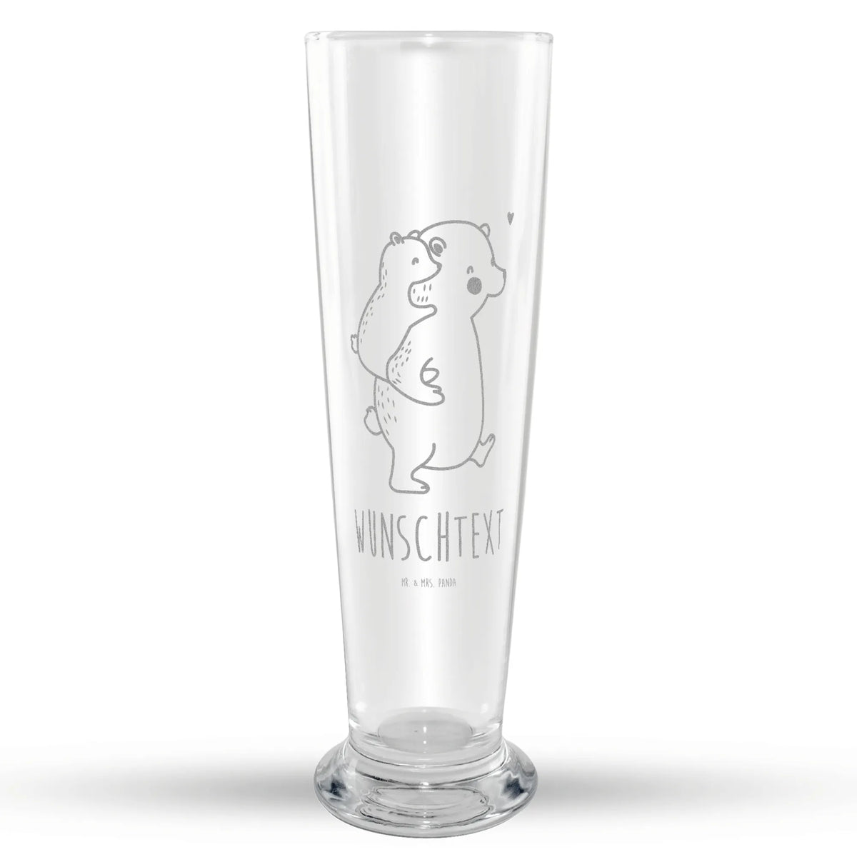 Customizable Wheat Glass Papa Bear Family, Father's Day, Mother's Day, brother, sister, Mom, Dad, birthday, daddy, uncle, present, father's day, dad