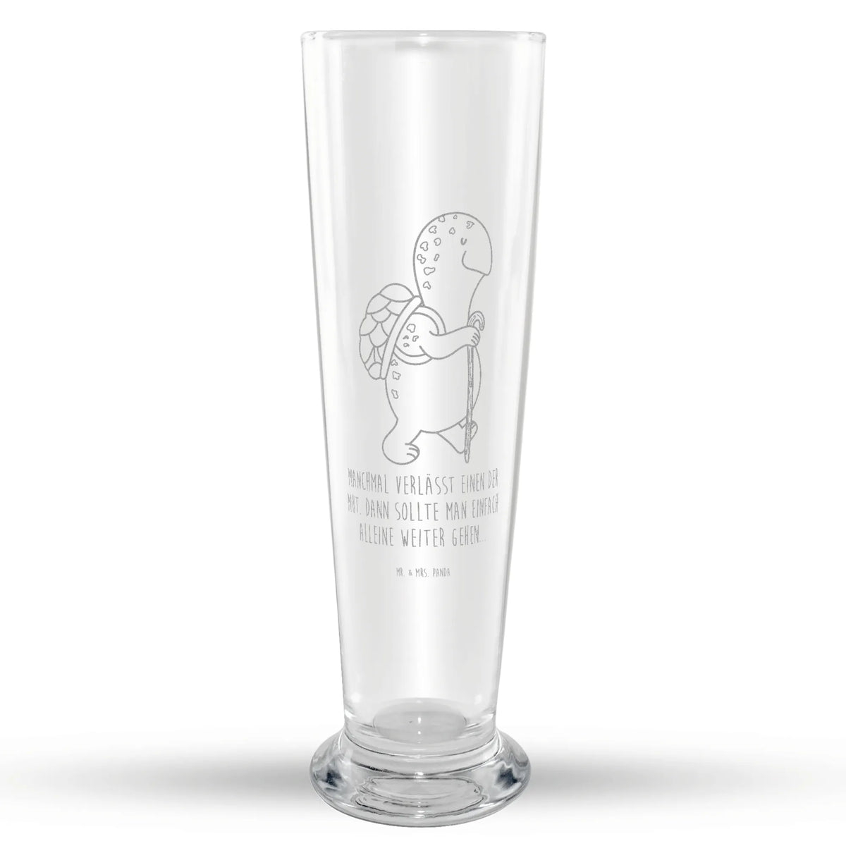 Weizenglas Schildkröte Wanderer Bierglas, Mr & Mrs Panda Weizenglas, Weizen Glas, Weizenbier Glas, Weißbierglas, Bier Glas, Schildkröte, Motivationsspruch, Motivation, Schildkröten, Motivationssprüche, Neuanfang