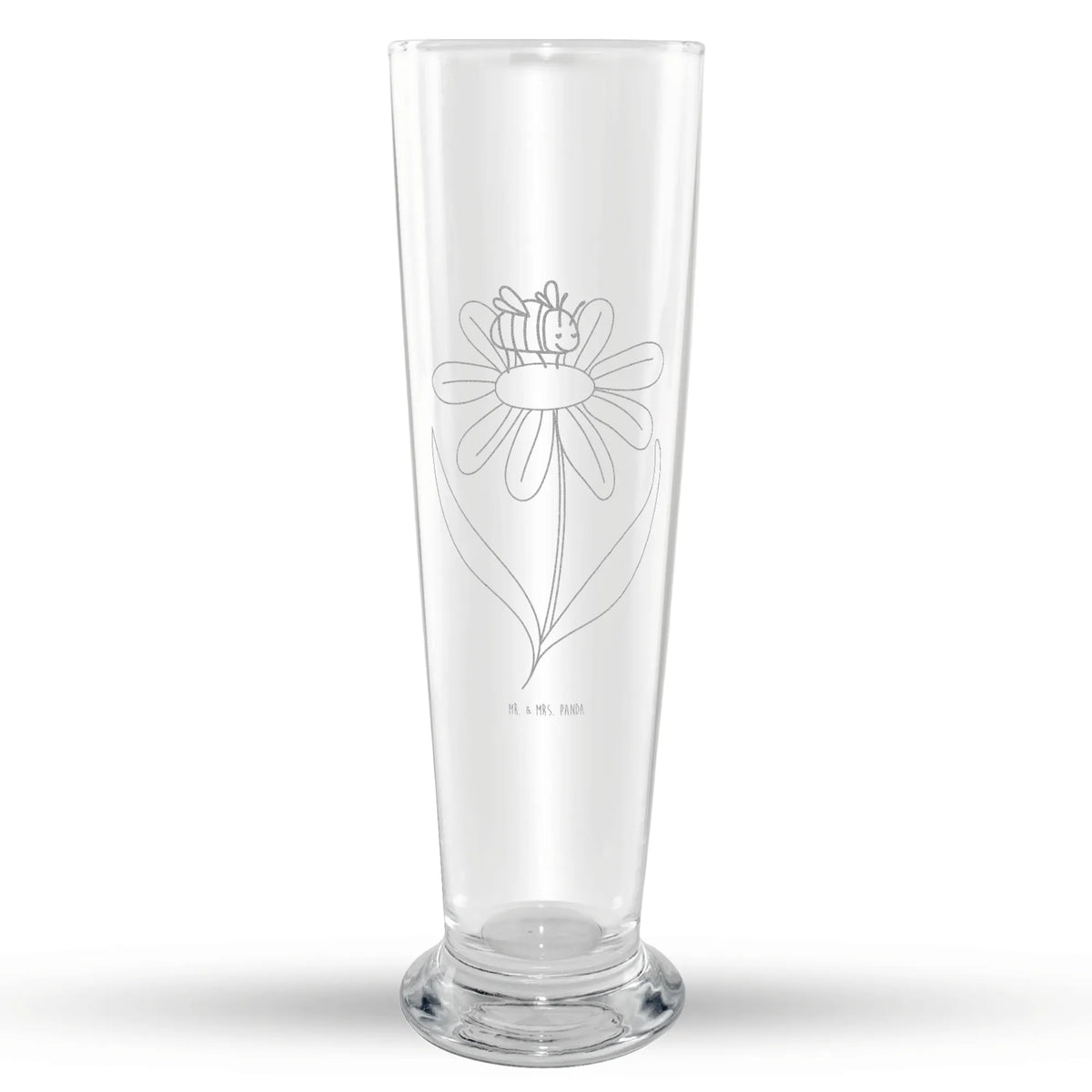 Weizenglas Hummel Blume Bierglas, Weizen Glas, Mr & Mrs Panda Weizenglas, Weißbierglas, Bier Glas, Weizenbier Glas, Lustige Sprüche, Tiere, Tiermotive, Gute Laune, Wespe, Natur, Feld, Hummeln, Blume, Hummel, Biene, Flauschig