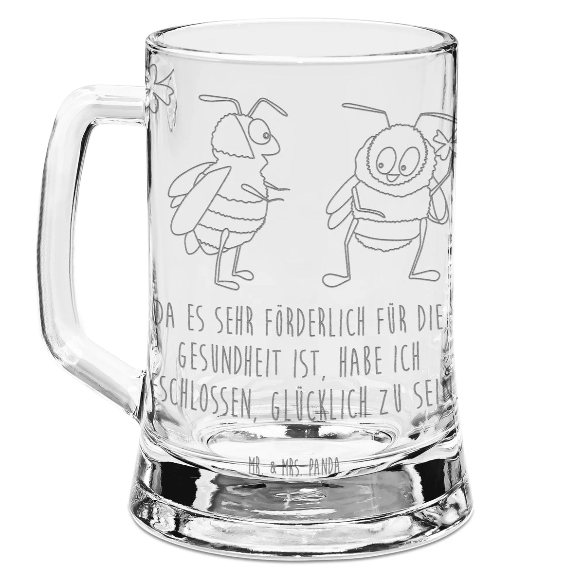 Gravur Bierkrug Hummeln Kleeblatt Bierkrug aus Glas, Gravurseidel, Glas Bierkrug, Glashumpen, Lasergravur Bierkrug, Gravurhumpen, Bierkrug Mit Gravur, Bierkrug Mr. & Mrs. Panda, Bierhumpen Mit Gravur, Glaskrug Mit Gravur, Krug, Bierhumpen, Gravierter Bierkrug, Glaskrug, Panda Bierkrug, Gravurkrug, Humpen, ChatGPT:<br />Gravierbarer Bierkrug, Bierkrug graviert, Bierseidel Mit Gravur, Glasbierkrug, Glasseidel, Bierkrug Glas, Gravur Bierkrug, Seidel, Lustige Sprüche, Tiere, Tiermotive, Gute Laune, glücklich sein, Hummel, Spruch schön, Biene Deko, Spruch Fröhlich, glücklich Werden, Spruch Positiv, Biene