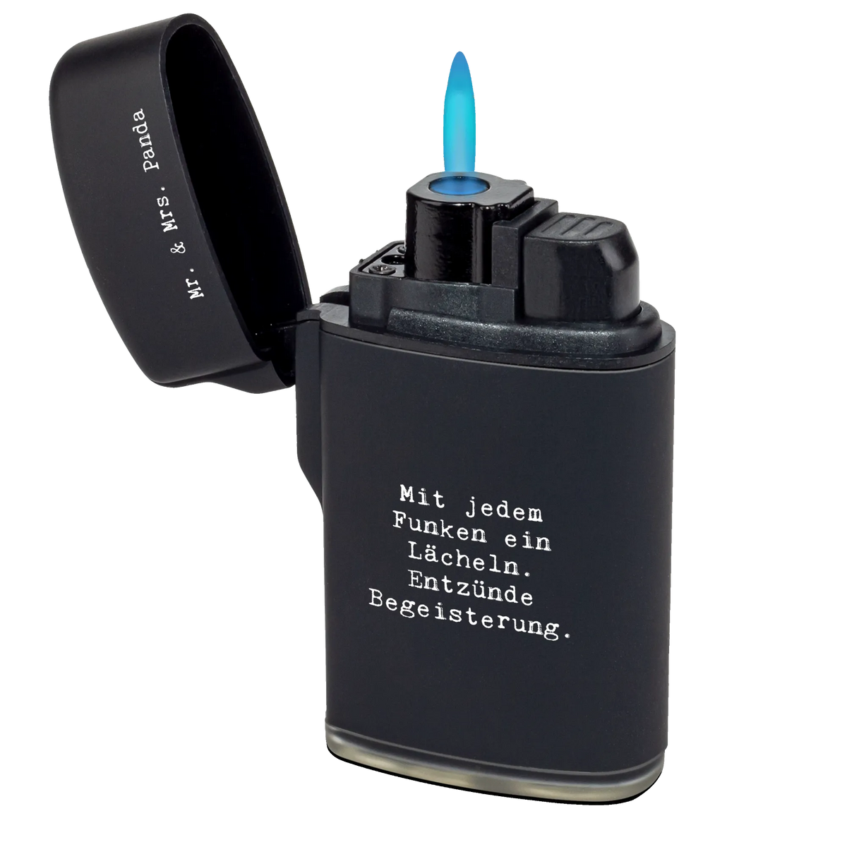 Lighter Saying Mit jedem Funken ein Lächeln. Entzünde Begeisterung. gasfeuerzeuge, sturmfeuerzeuge, gas anzünder, Gasfeuerzeug, Feuerzeug, zündgerät, anzünder, zigarettenanzünder, sturmfeuerzeug, Zünder, Feuerzeuge, Dekoration, sprüche, zitate, spruch kollektion, inspiration, motivation, lebensweisheiten, geschenkideen, wanddeko, wohnaccessoires, sprüche sammlung, schöne sprüche, glück, liebe, freude, Lächeln, alltag verschönern, nachhaltige geschenke, Kreativ, Einzigartig, shopify, mr and mrs panda